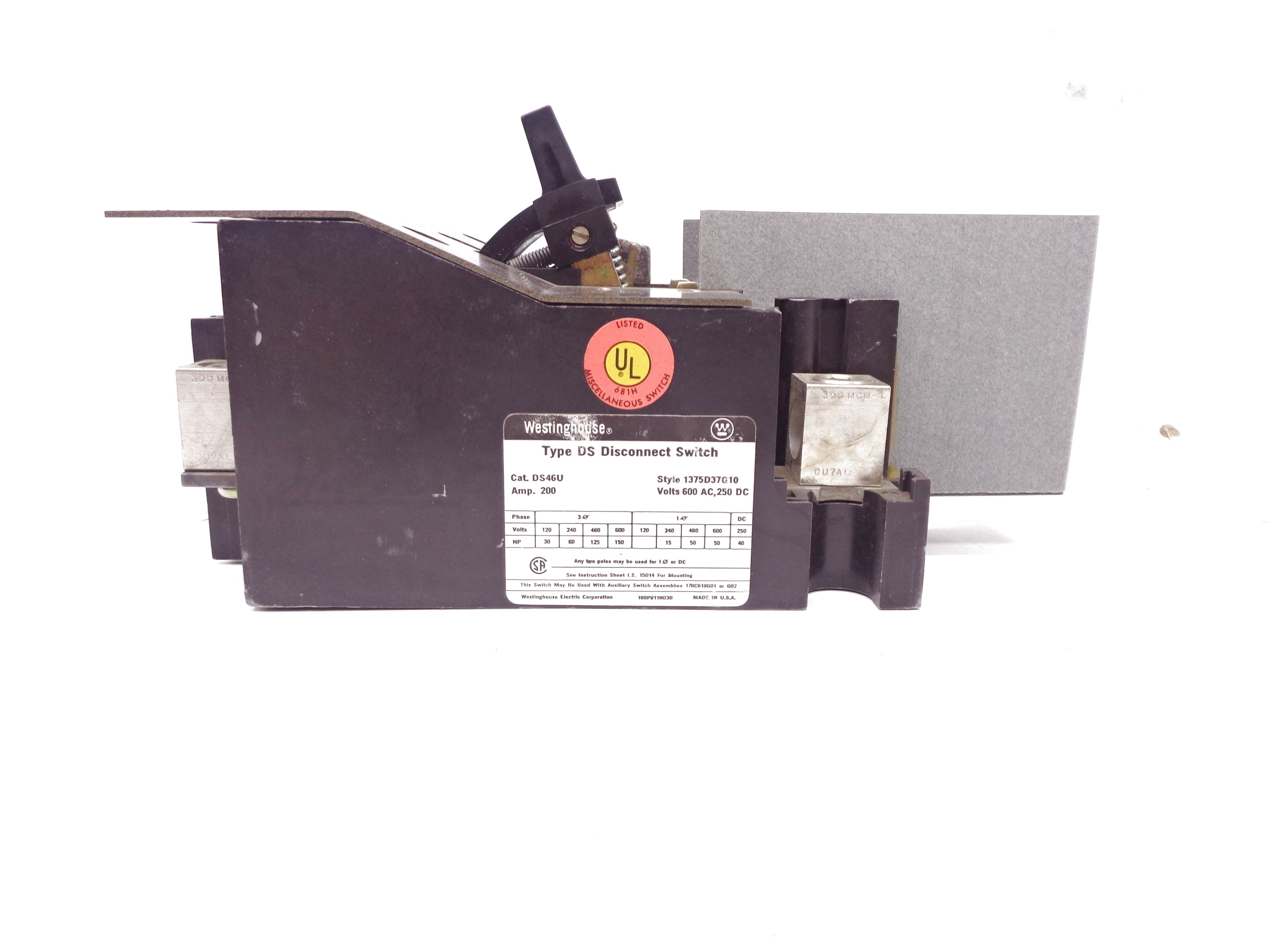 WESTINGHOUSE 1375D37G10 NSNP