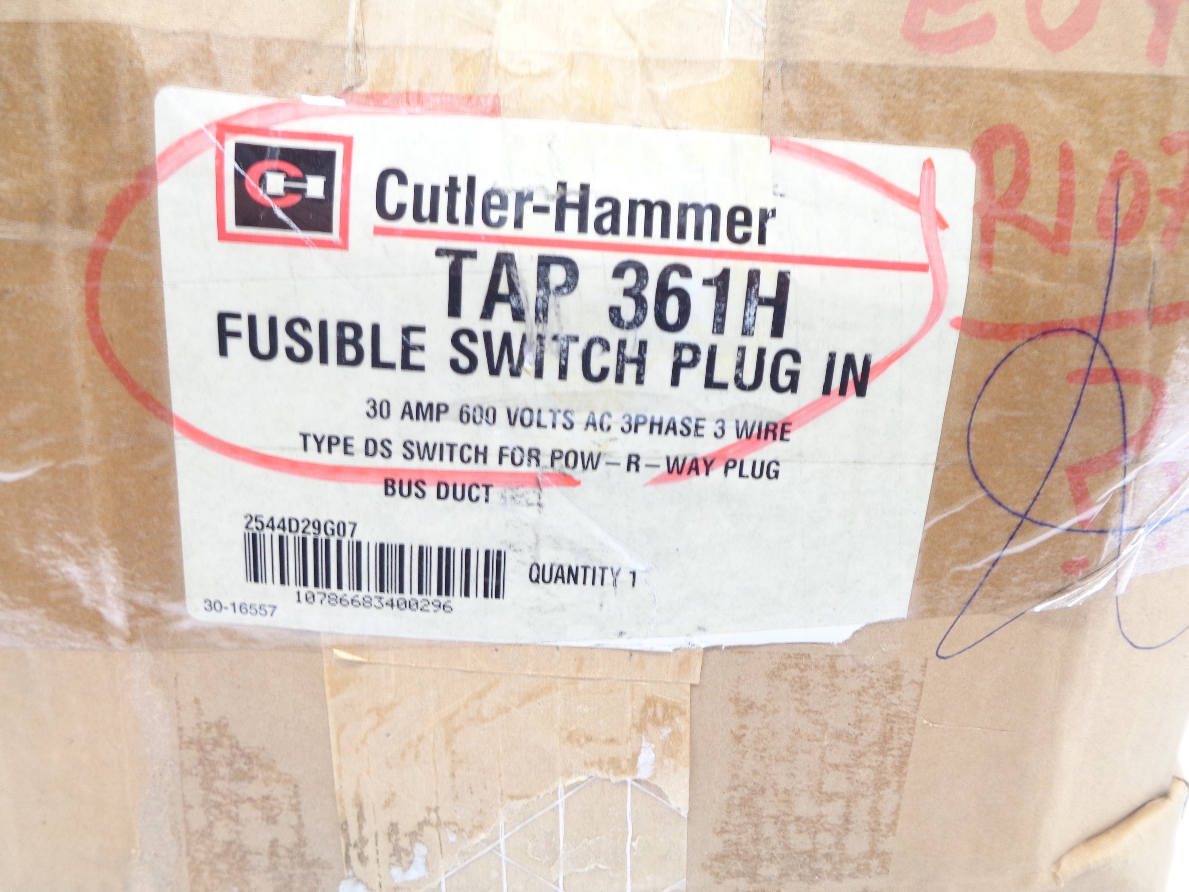 CUTLER HAMMER TAP361H NSMP
