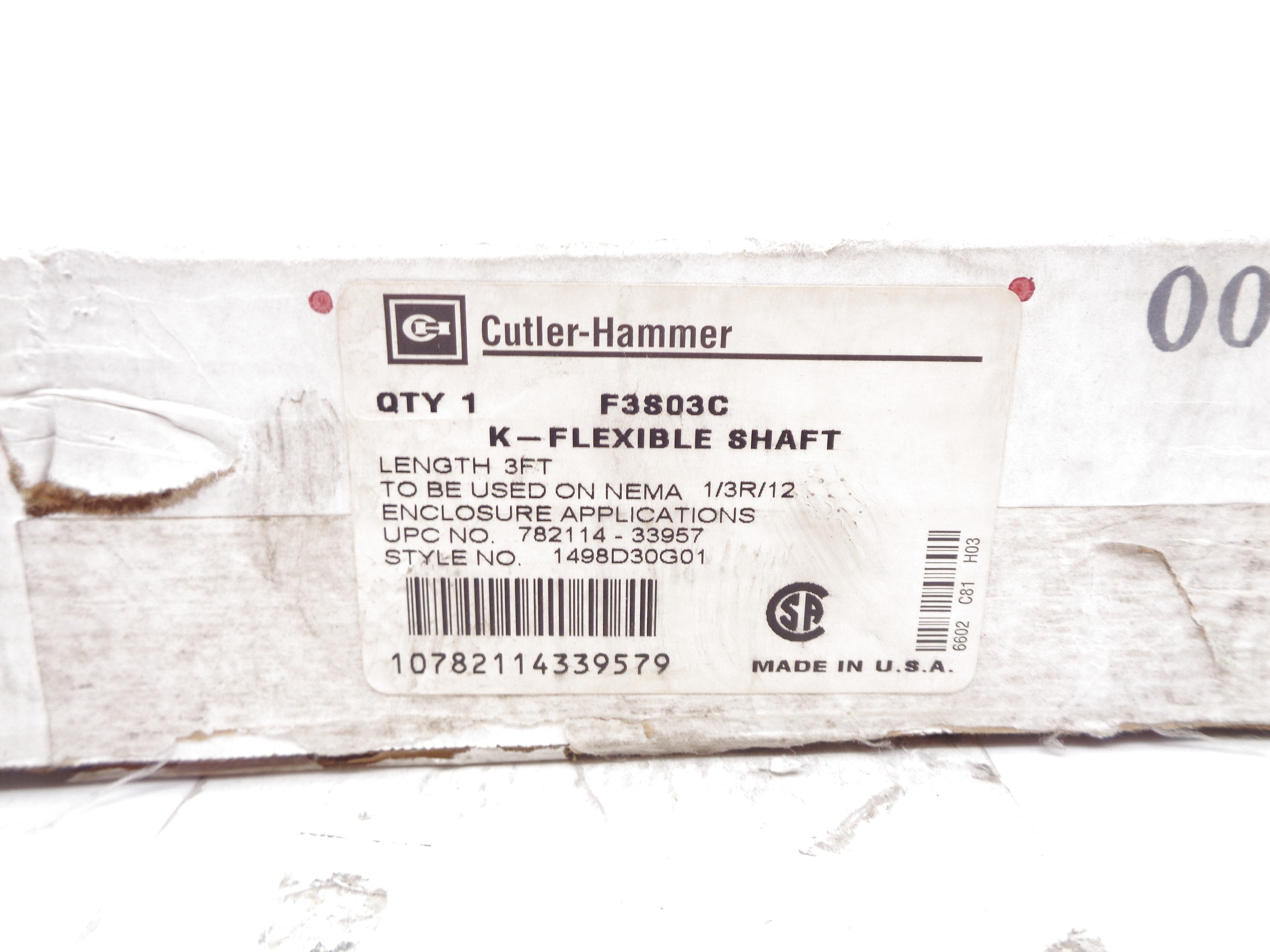 CUTLER HAMMER F3S03C NSMP