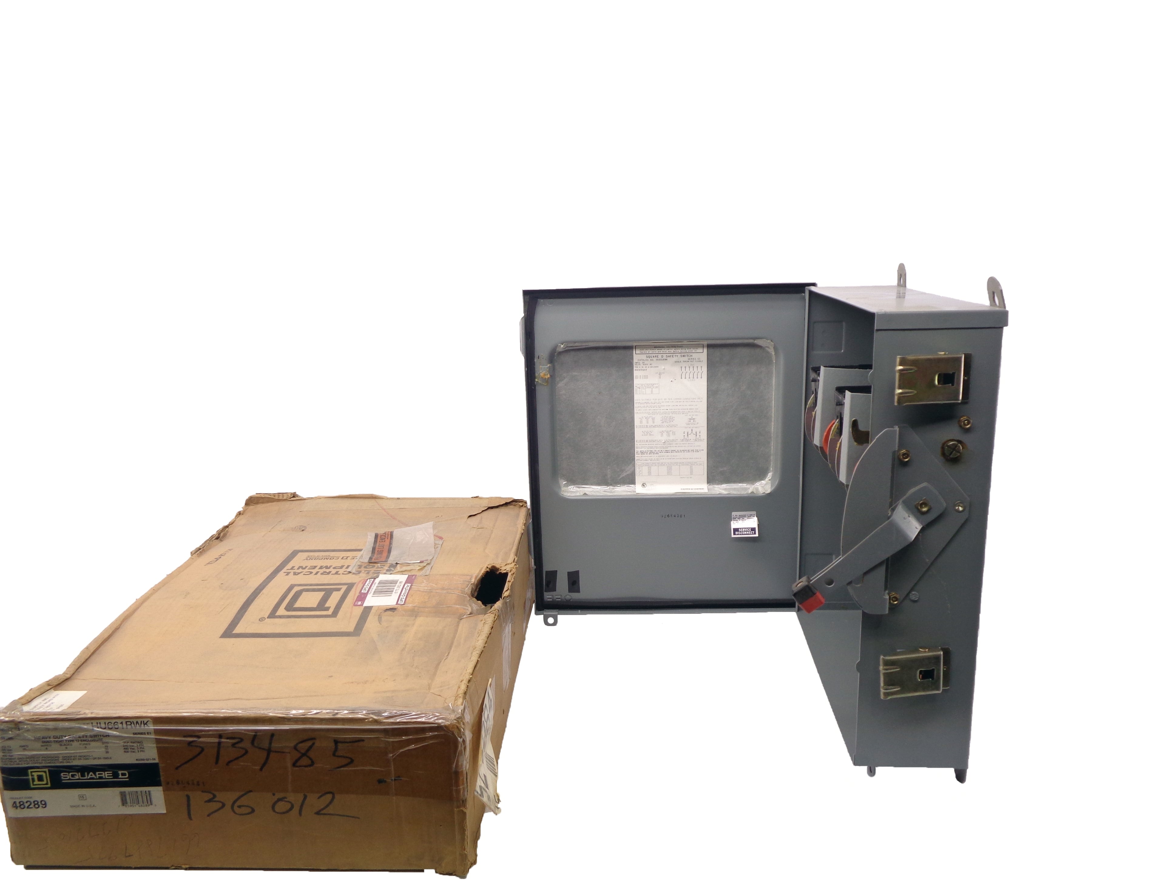 SQUARE D HU661RWK SER. E1 NSMP