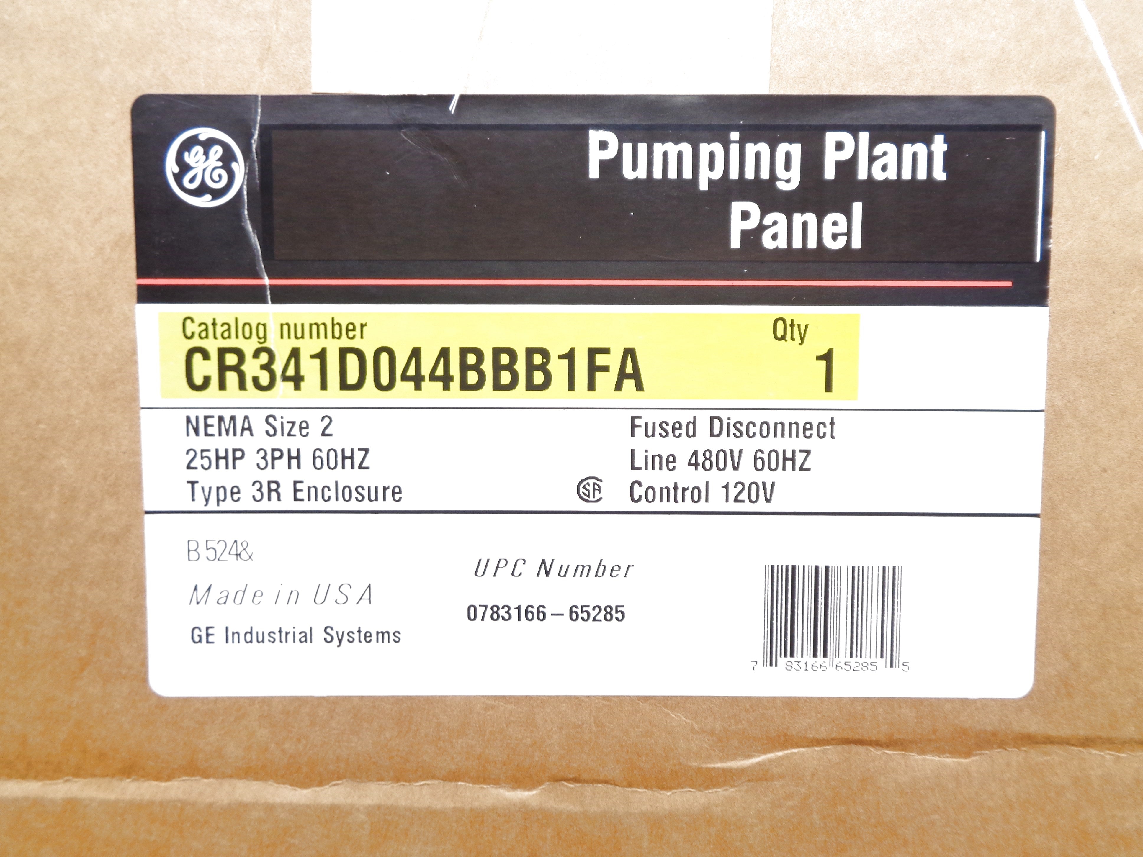 GENERAL ELECTRIC CR341D044BBB1FA NSMP