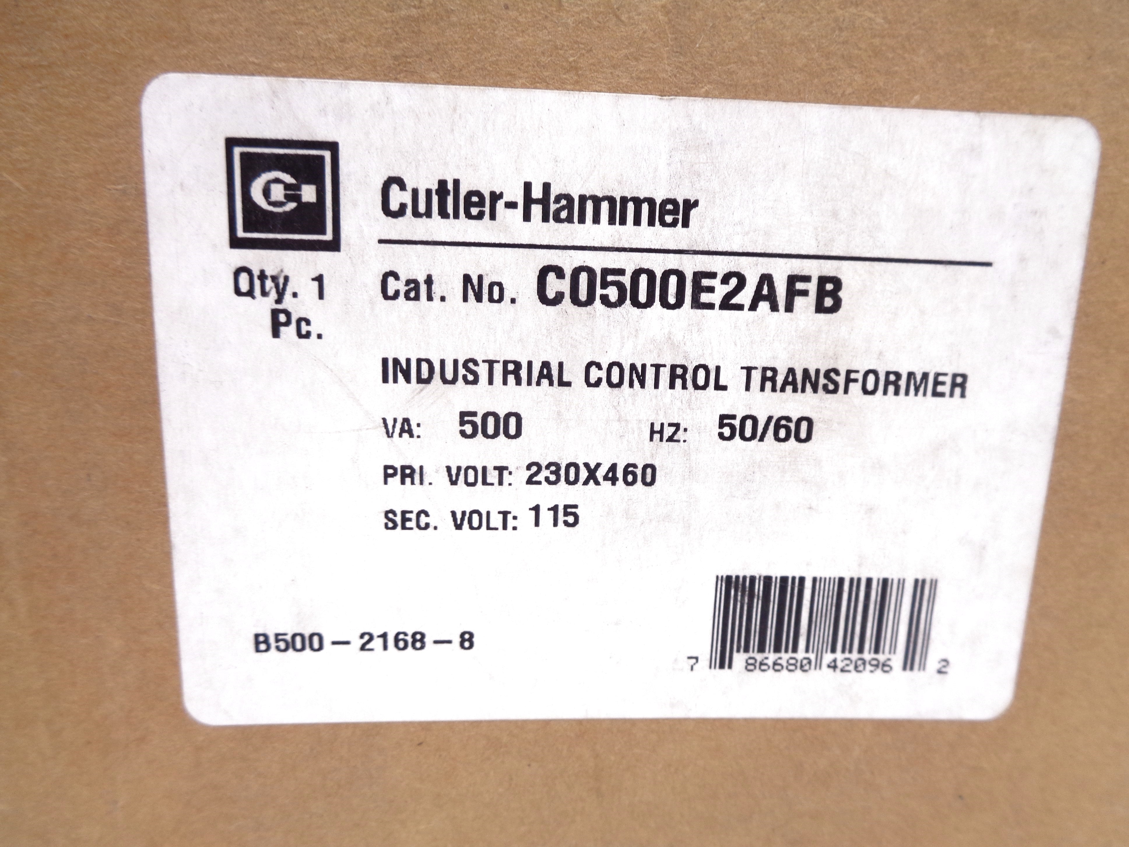 CUTLER HAMMER C0500E2AFB 230/460V NSMP
