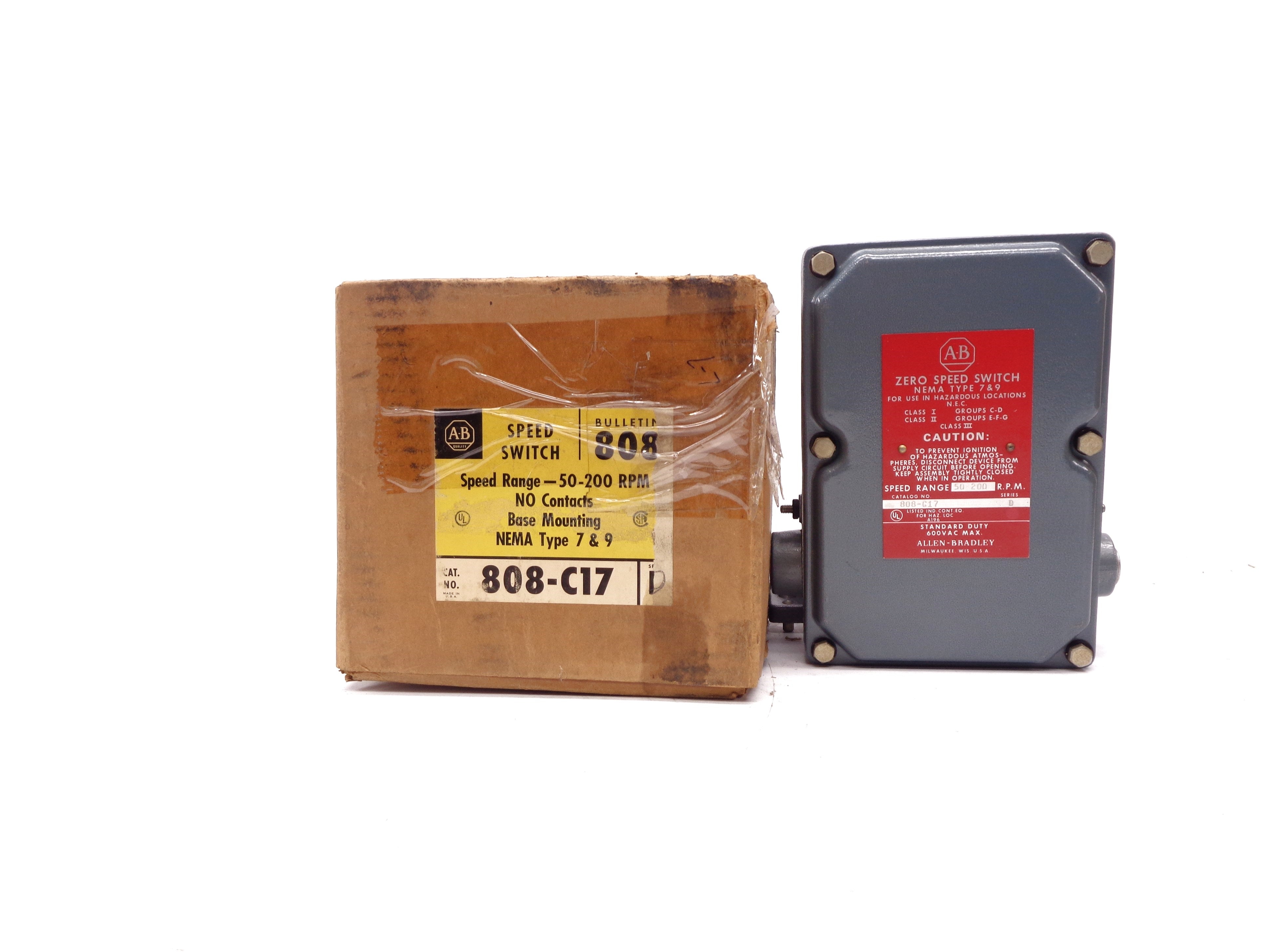 INDUSTRIAL SPARE PART 808-C17 SER. D (BR/YL) NSMP
