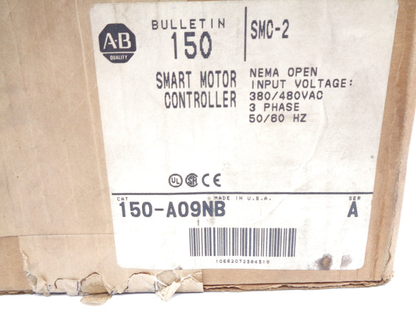 ALLEN BRADLEY 150-A09NB SER. A 380/480VAC 9A (BR/WH) NSMP