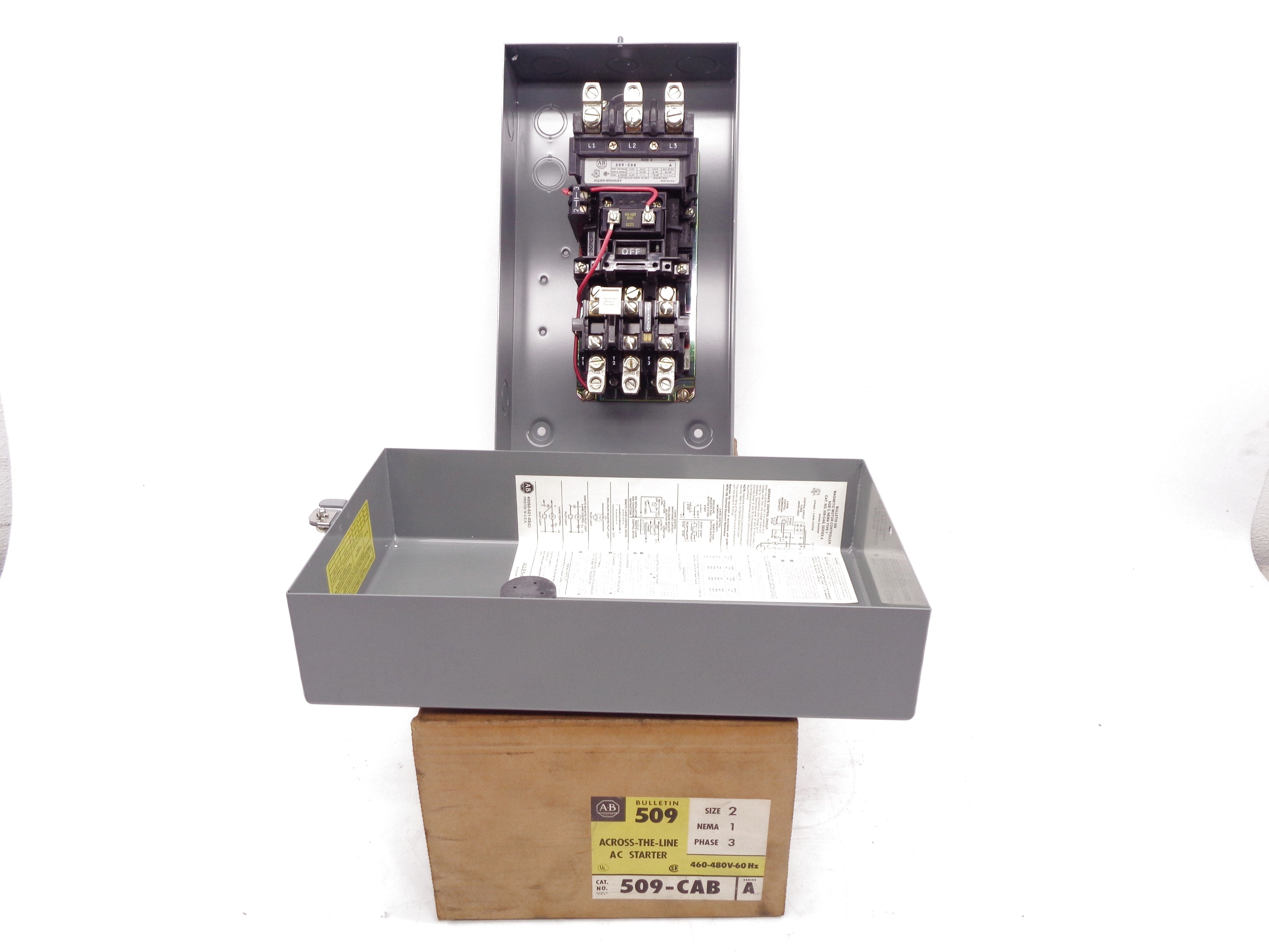 INDUSTRIAL SPARE PART 509-CAB SER. A (BR/YL) NSMP
