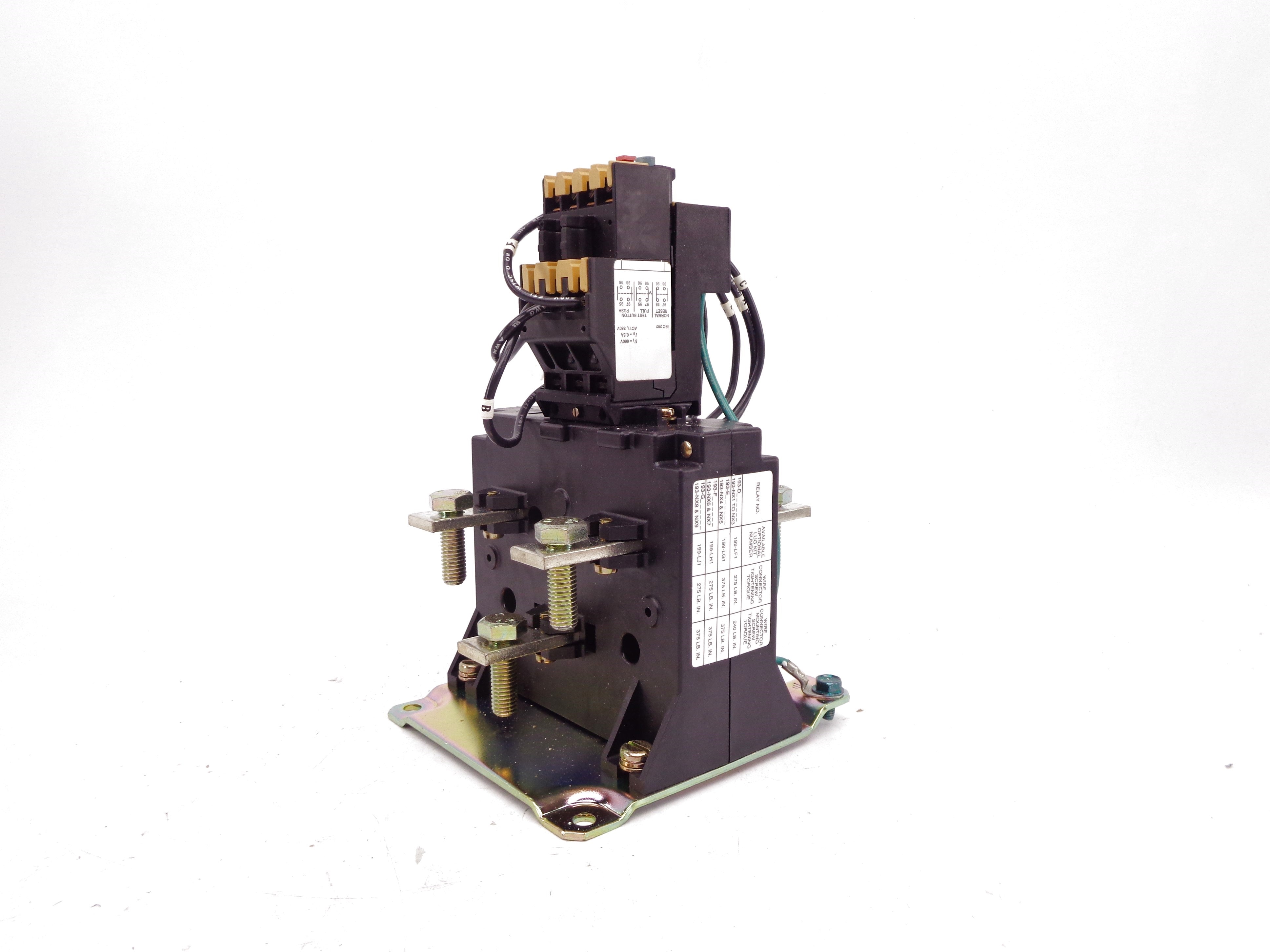 ALLEN BRADLEY 193-DPD200 SER. B 120-184A (BR/WH) NSMP