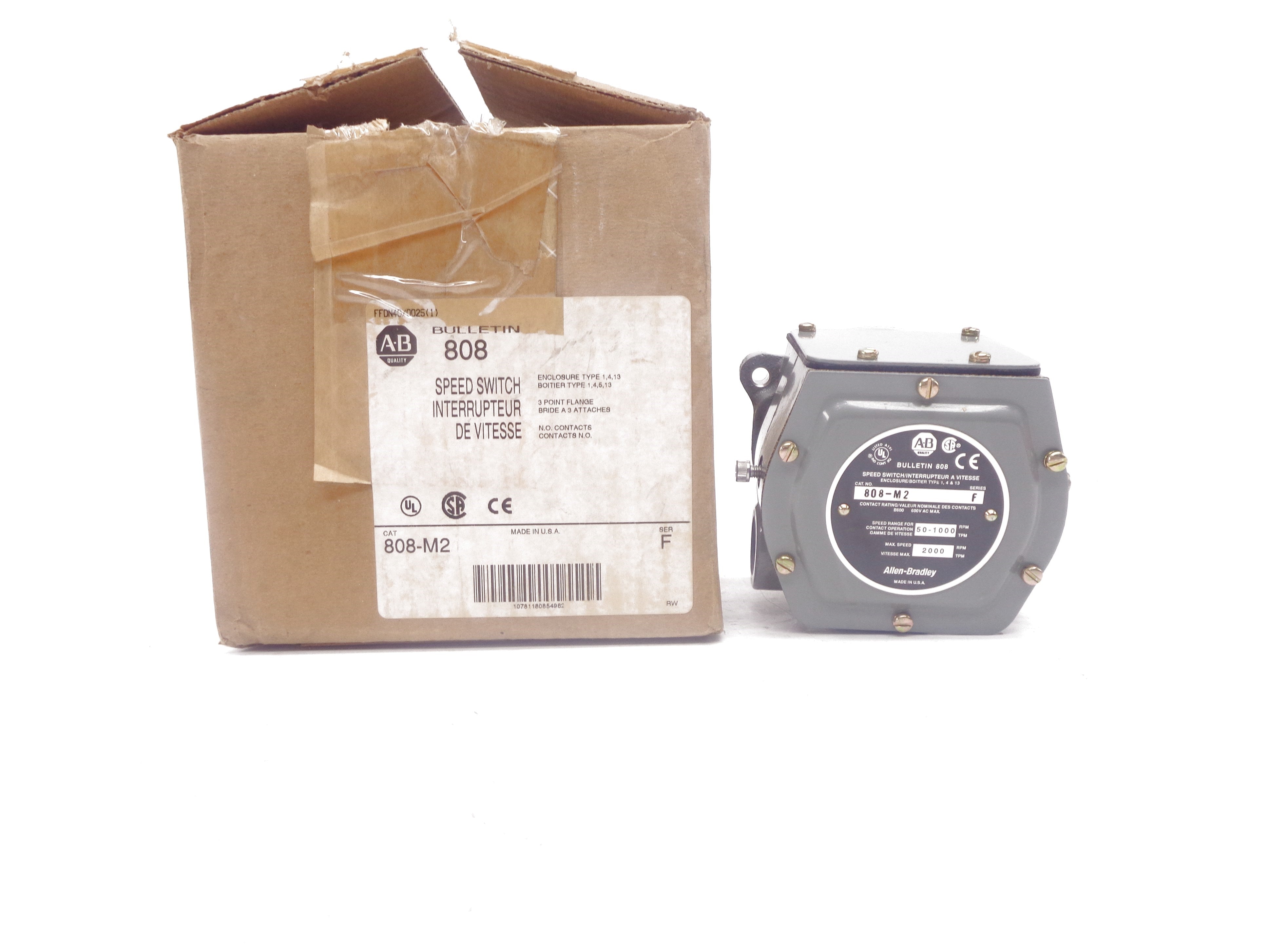 INDUSTRIAL SPARE PART 808-M2 SER. F (BR/WH) NSMP