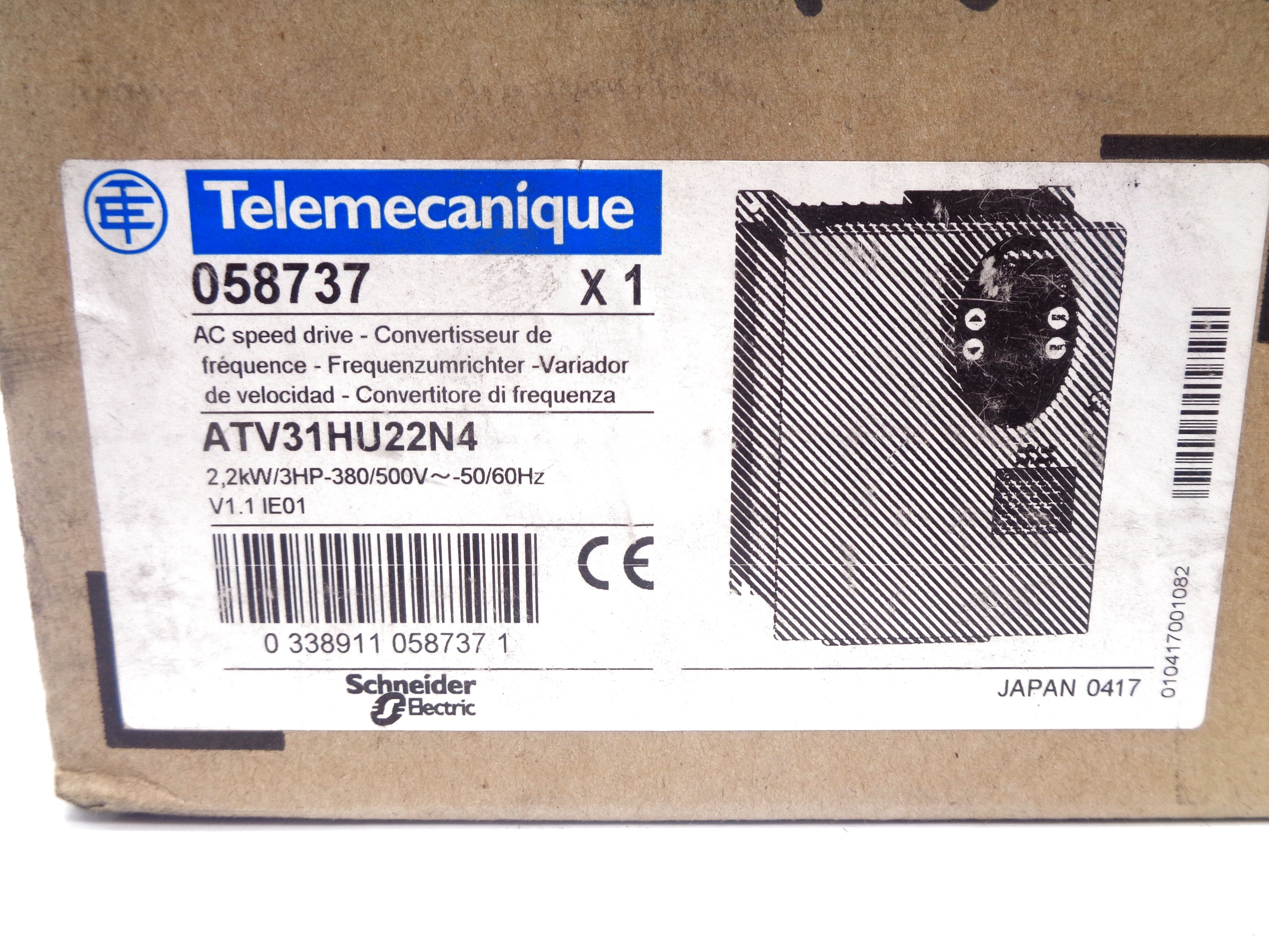 TELEMECANIQUE ATV31HU22N4 NSMP