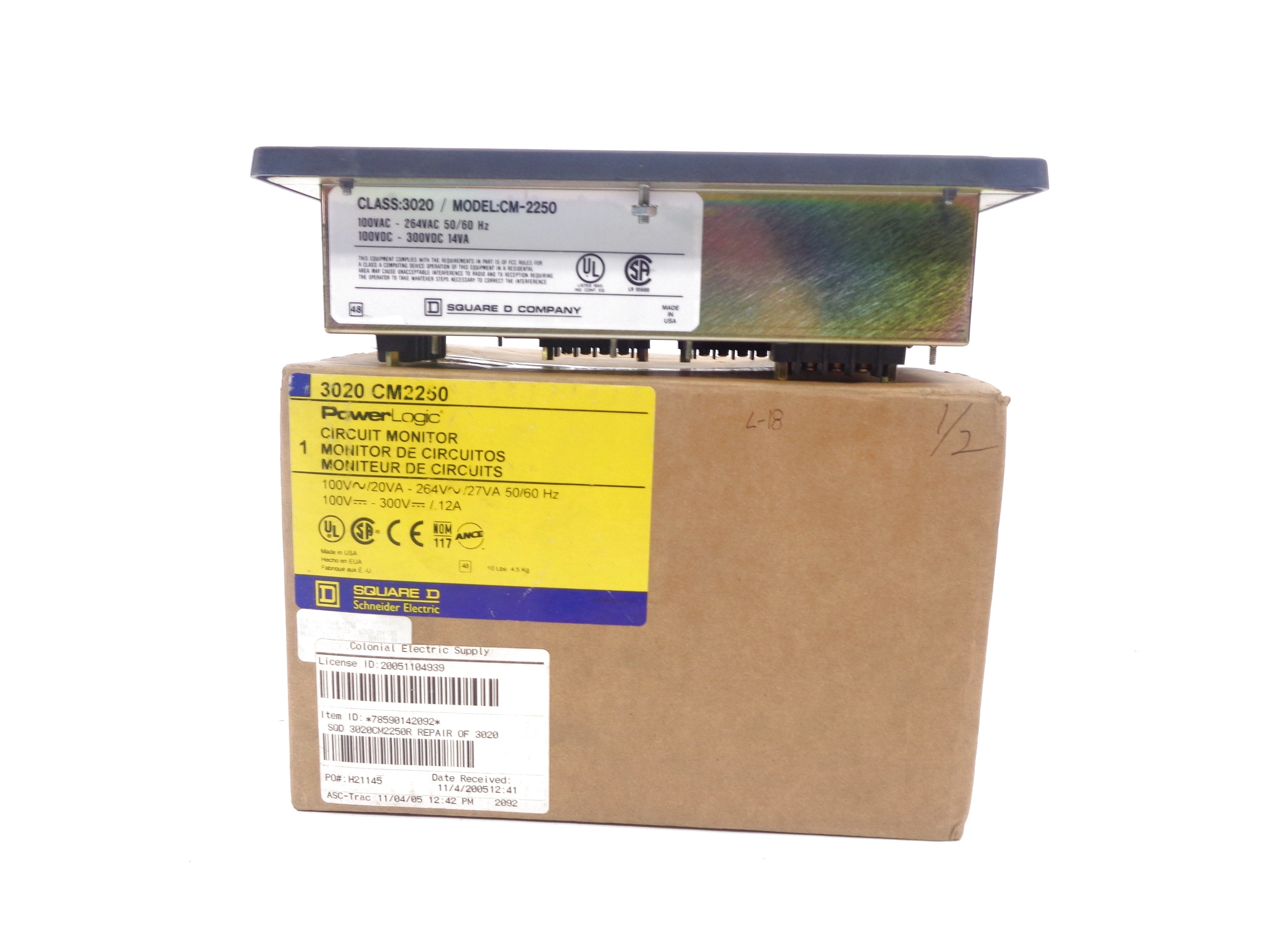 SQUARE D 3020CM2250 NSMP