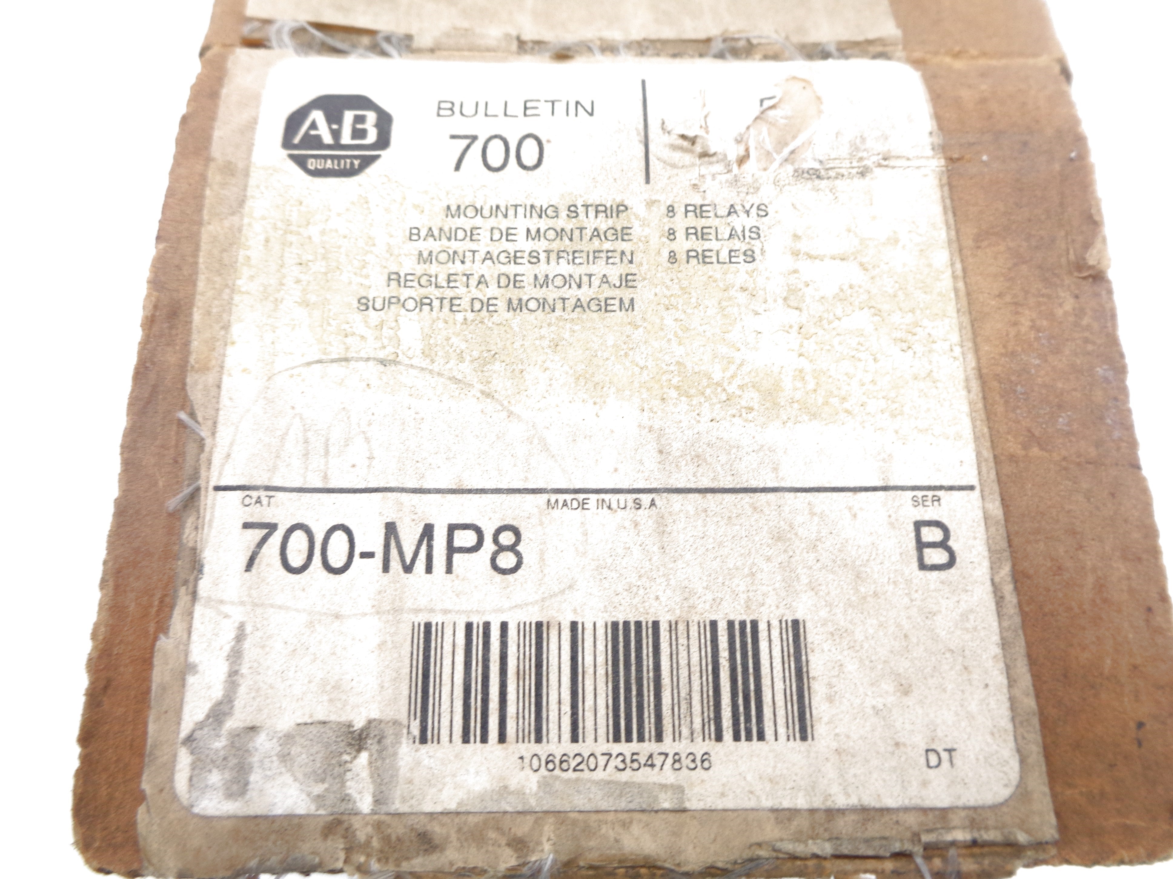 INDUSTRIAL SPARE PART 700-MP8 SER. B (PKG OF 2) (BR/WH) NSMP