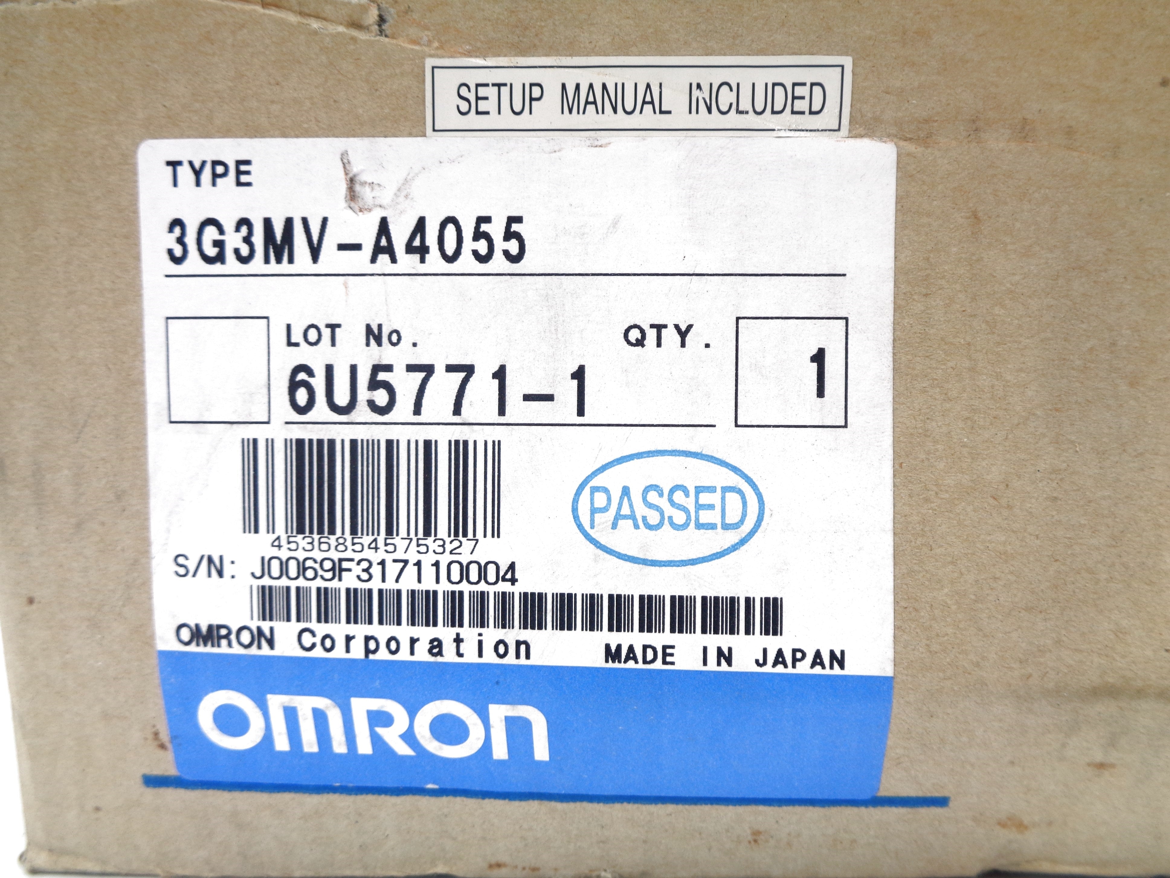OMRON 3G3MV-A4055 NSMP