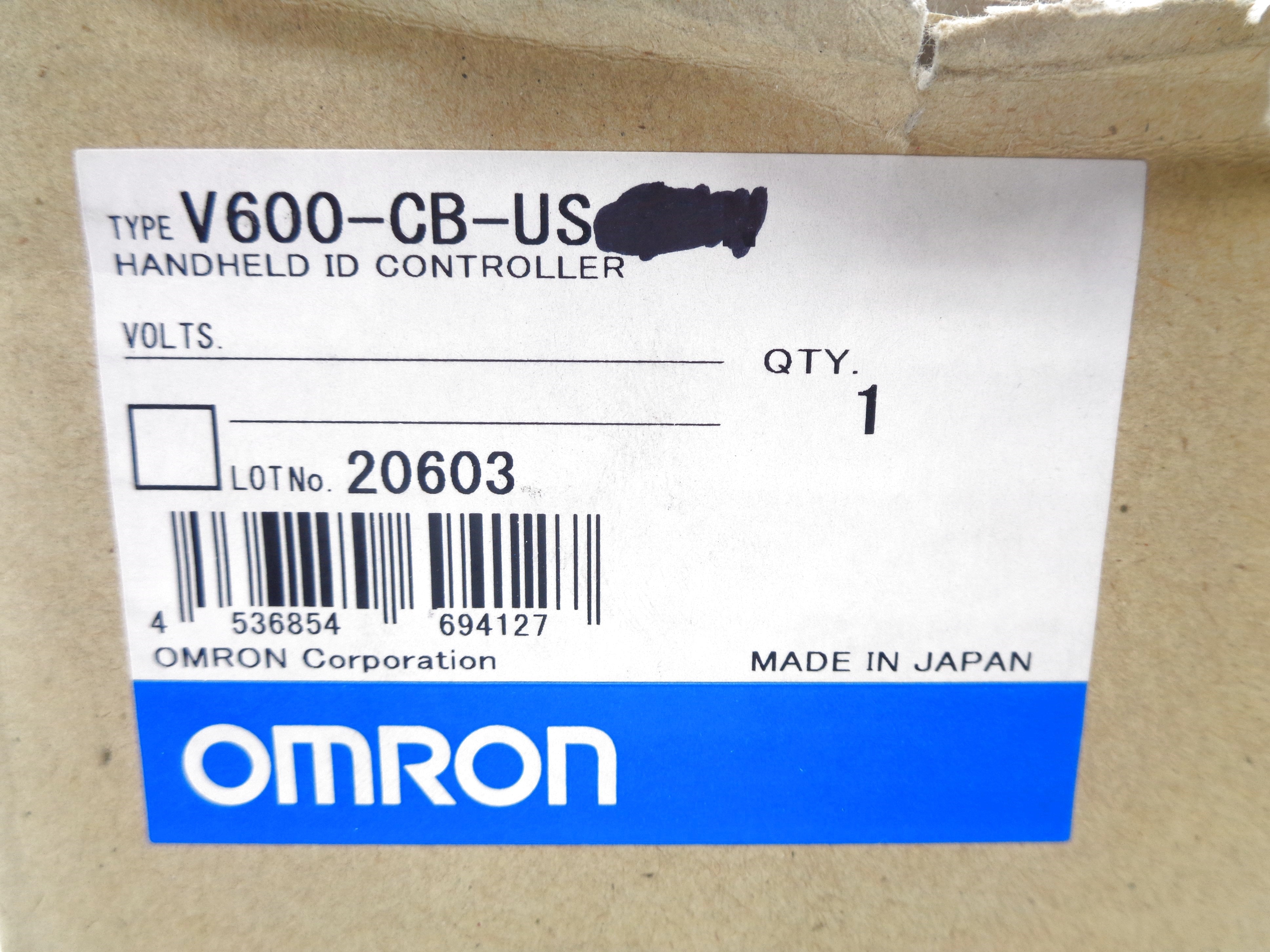 OMRON V600-CB-US NSMP