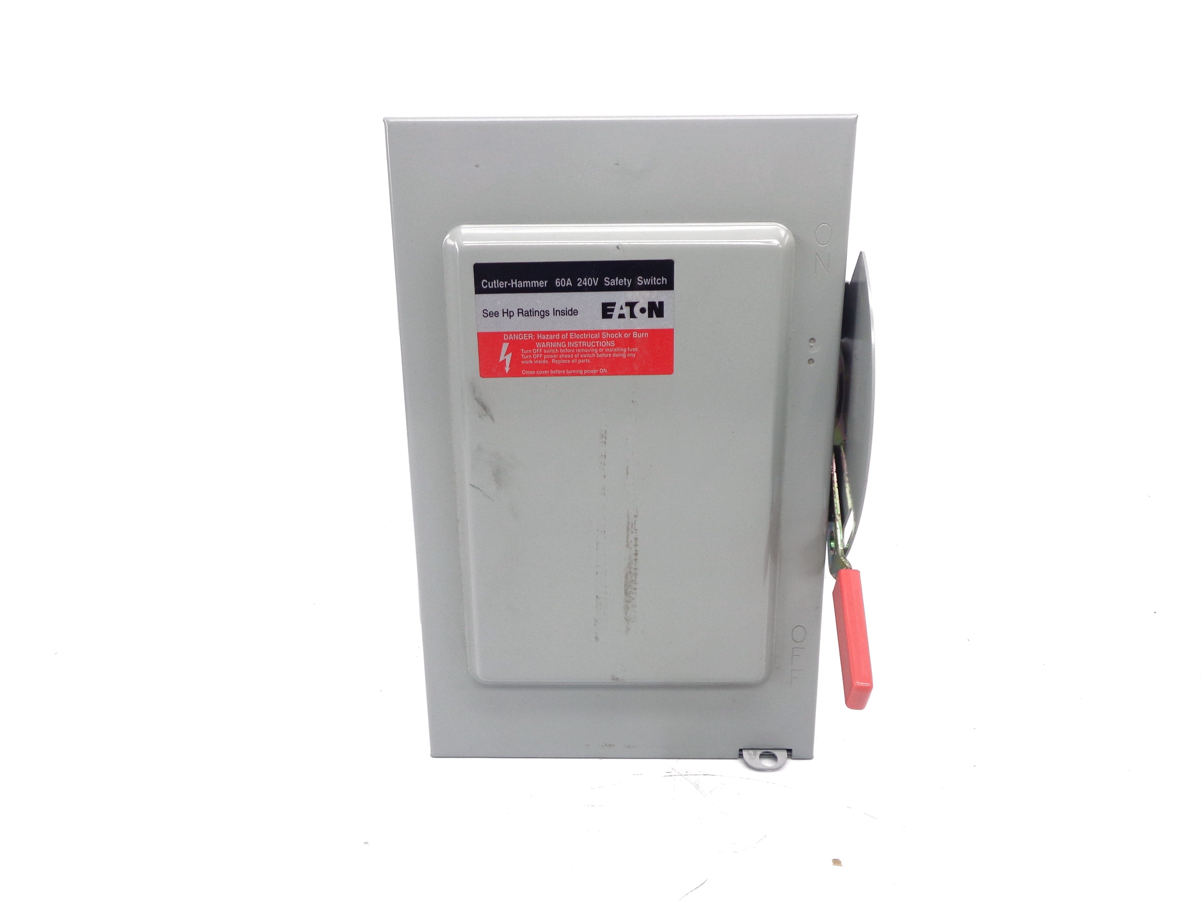 CUTLER HAMMER DG322UGB SER. A 240VAC 60A NSMP