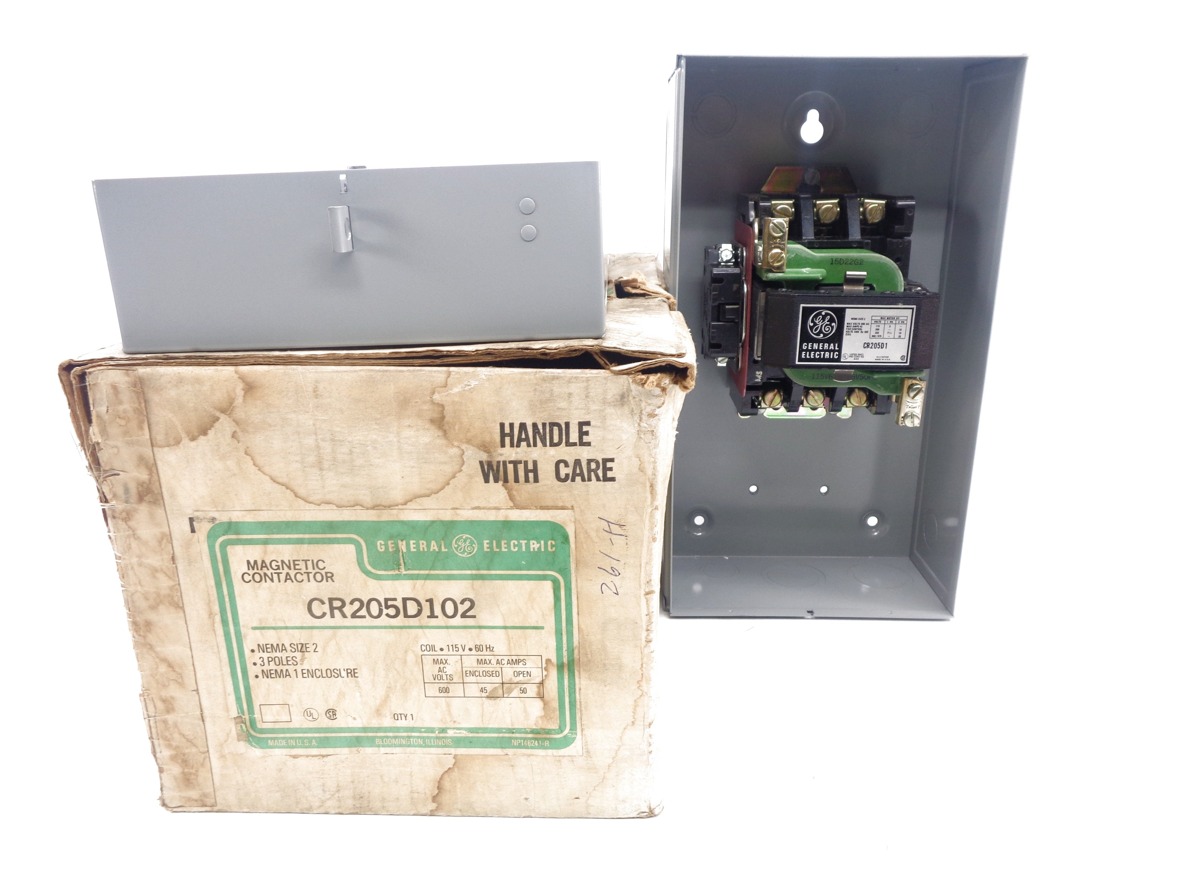 GENERAL ELECTRIC CR205D102 115V NSMP