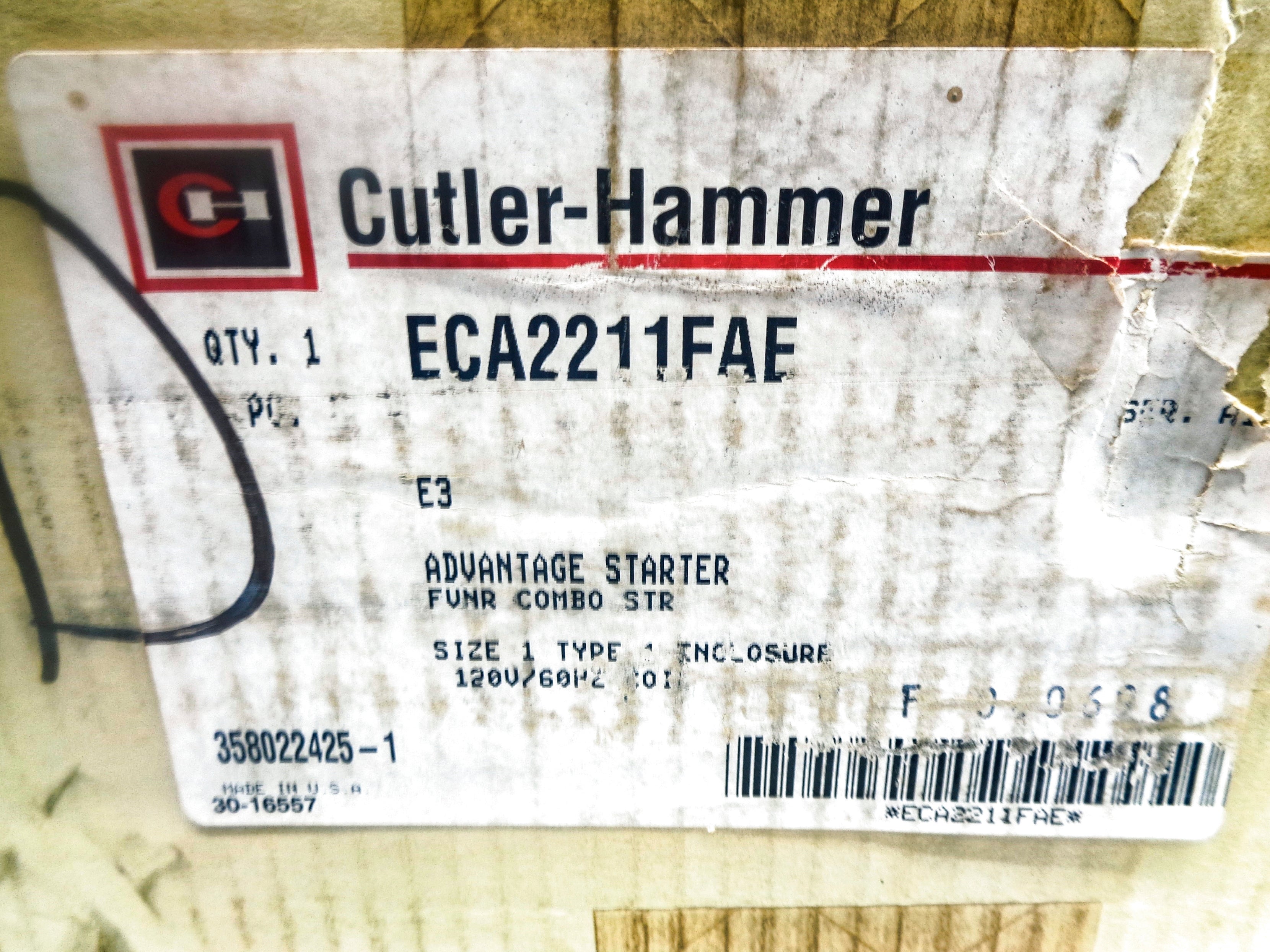 CUTLER HAMMER ECA2211FAE SER. A1 NSMP