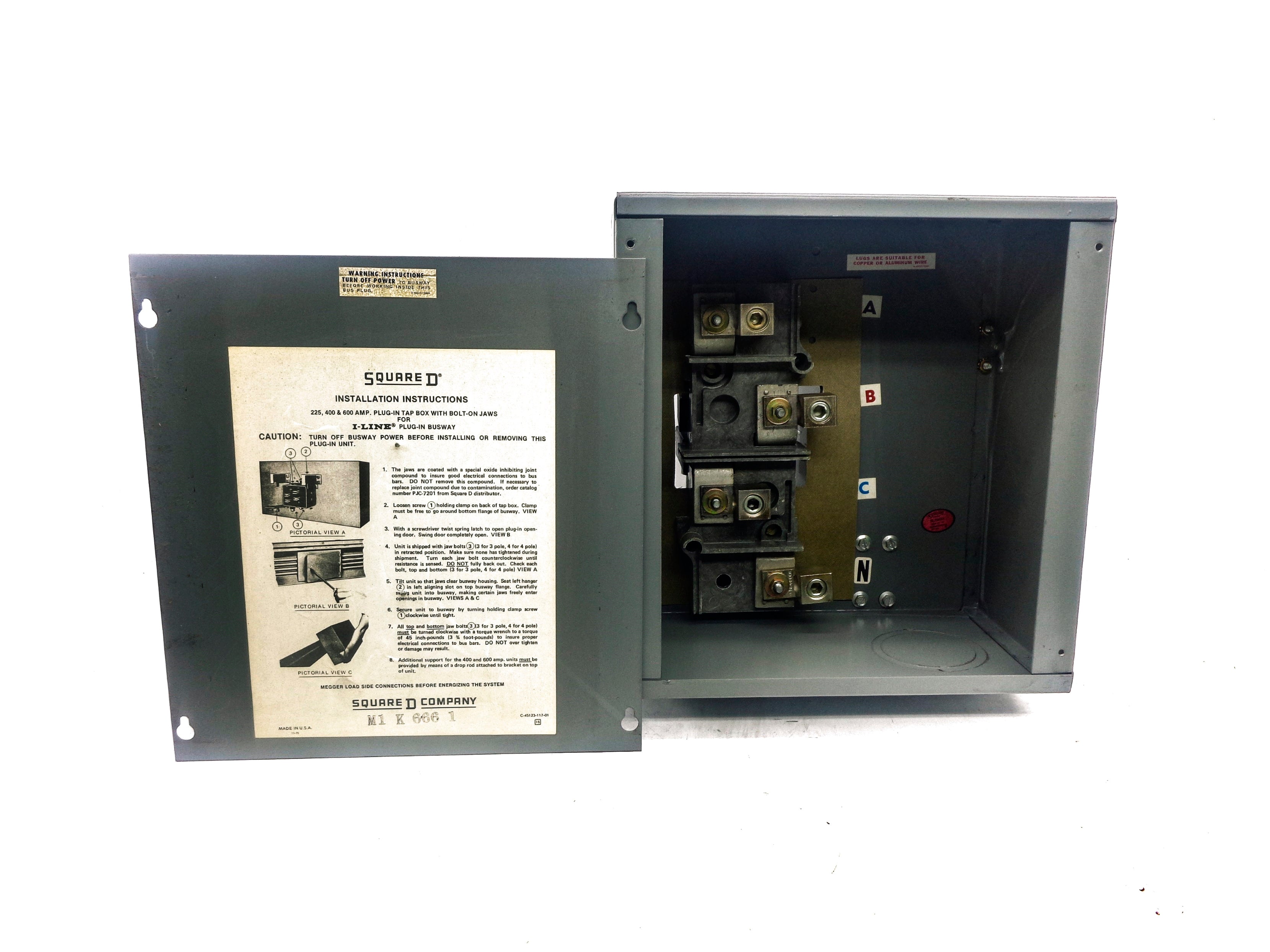 SQUARE D PBTB-502 SER. 5 NSMP