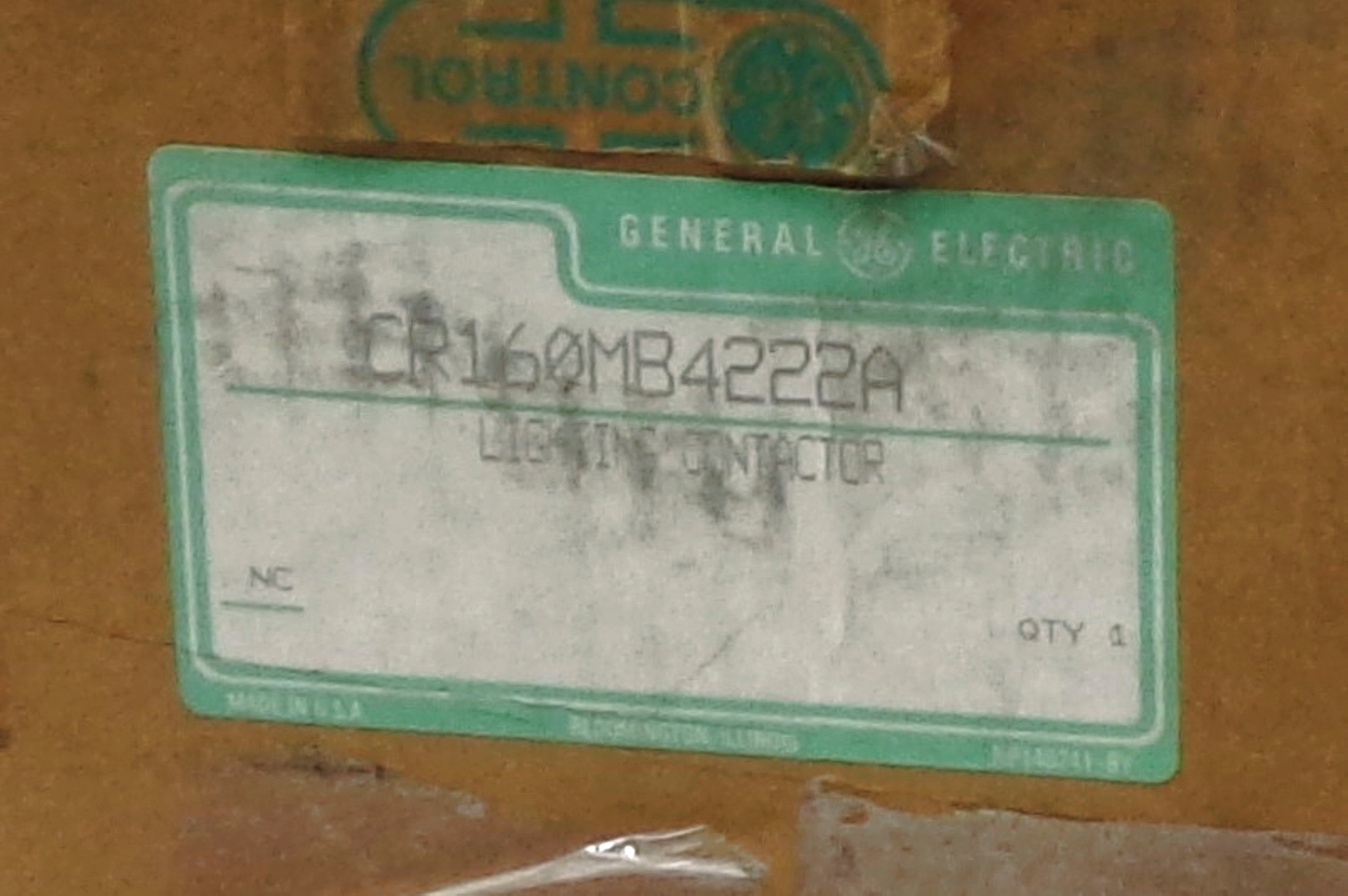 GENERAL ELECTRIC CR160MB4222A 120V NSMP