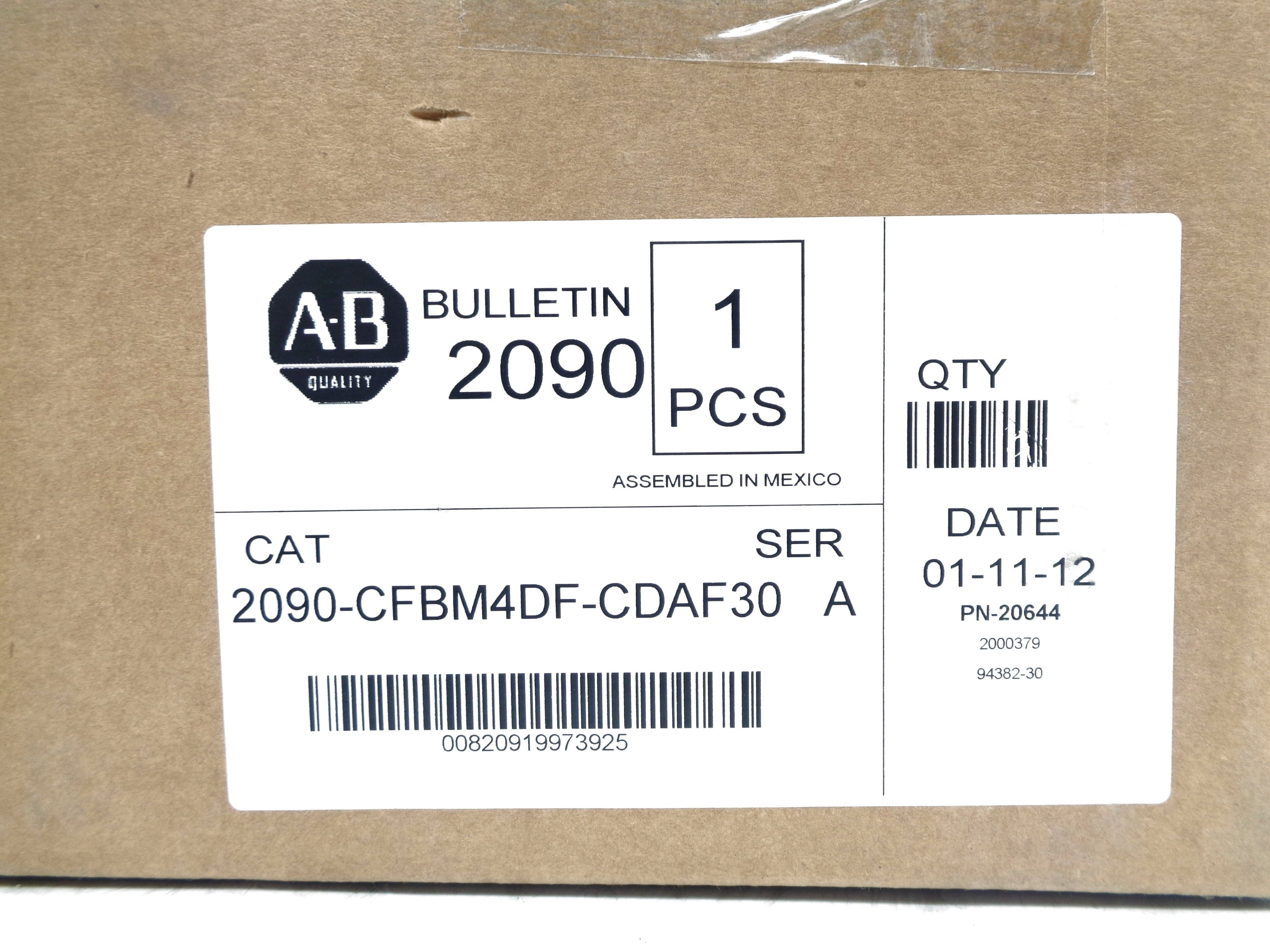 INDUSTRIAL SPARE PART 2090-CFBM4DF-CDAF30 SER. A NSMP