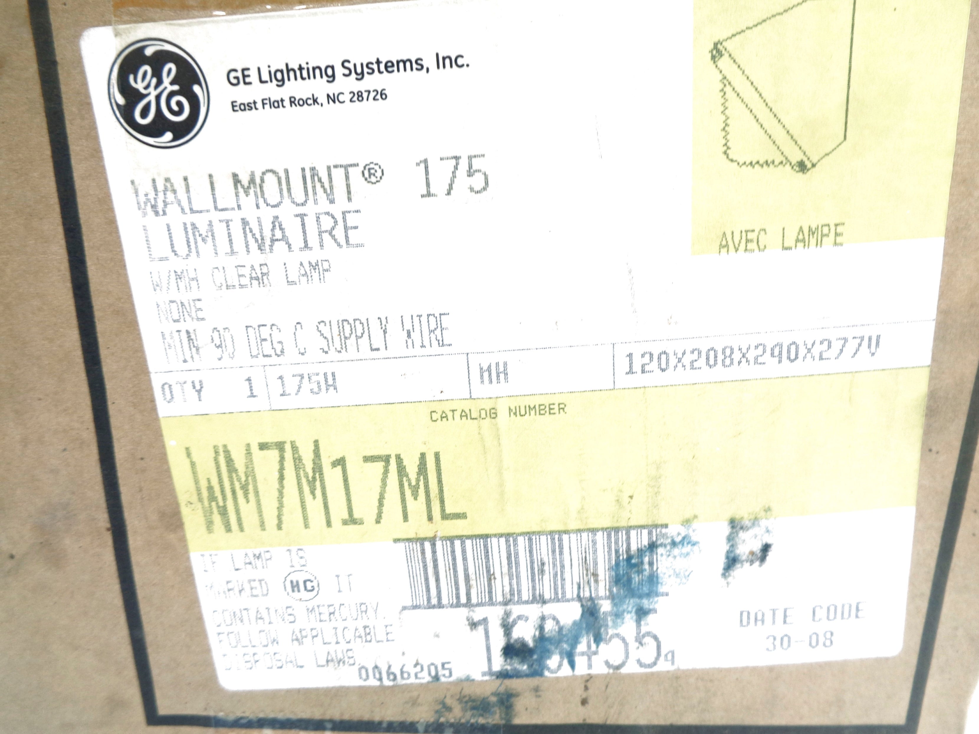 GENERAL ELECTRIC WM7M17ML NSMP