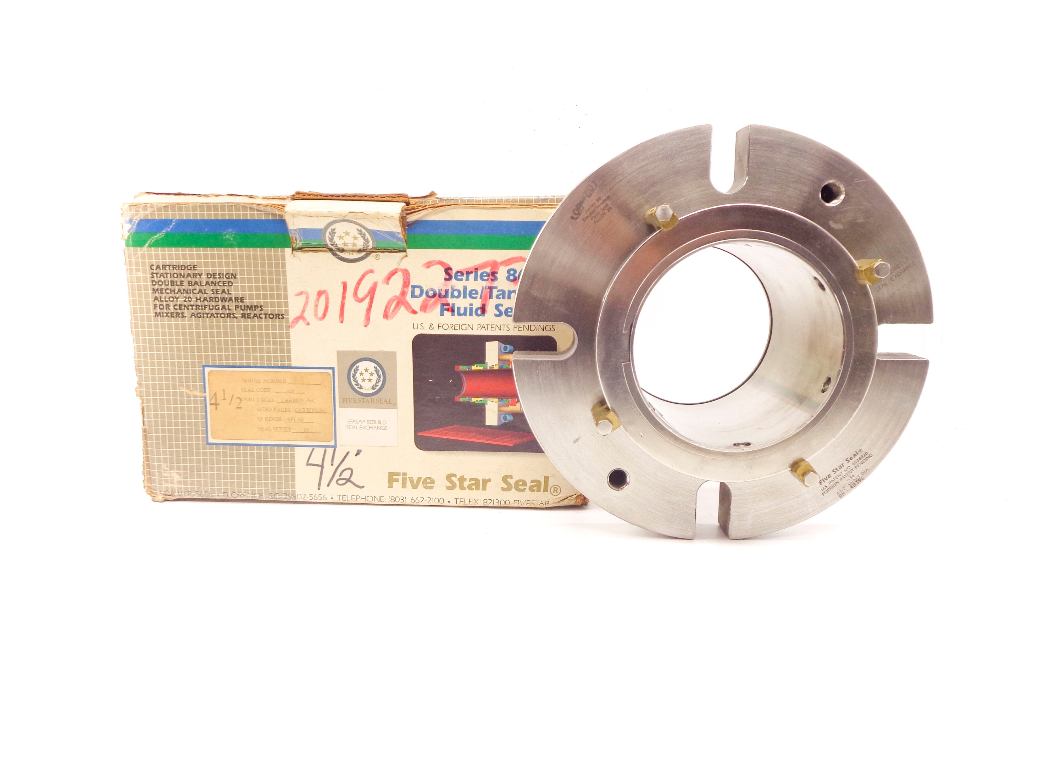 FIVE STAR SEAL 4S38820 SER. 86 NSMP
