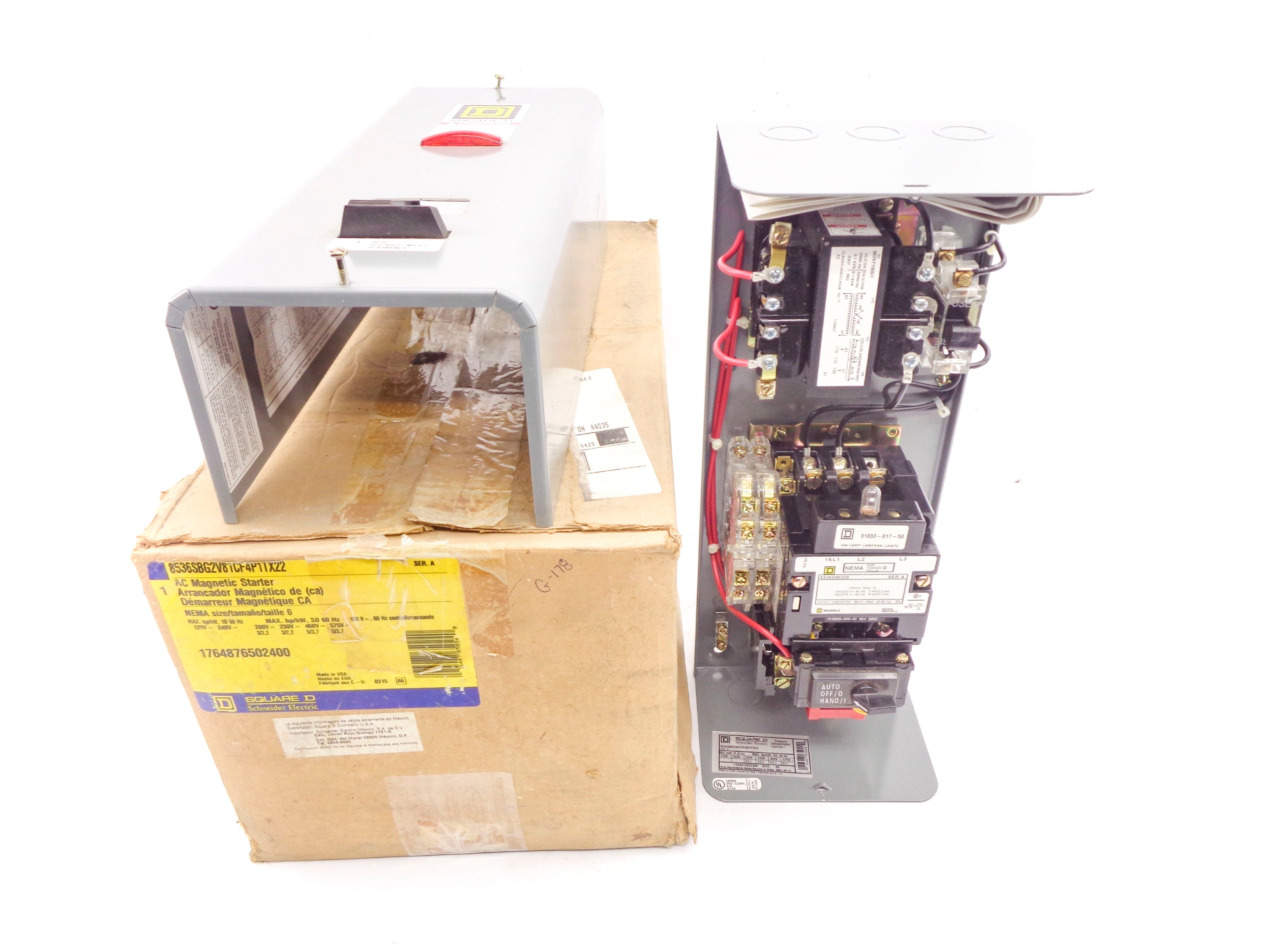 SQUARE D 8536SBG2V81CF4P1TX22 SER. A NSMP