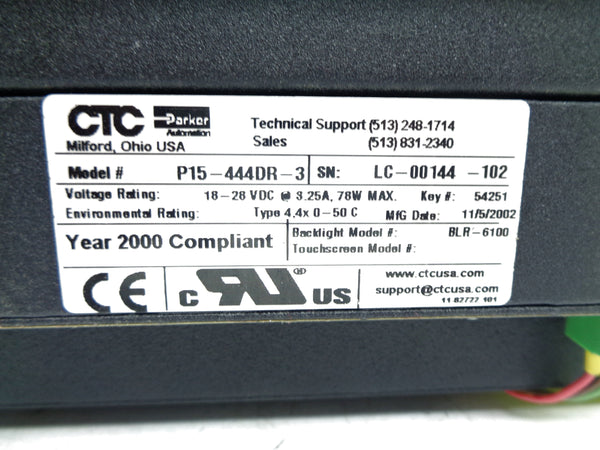 PARKER P15-444DR-3 UNMP