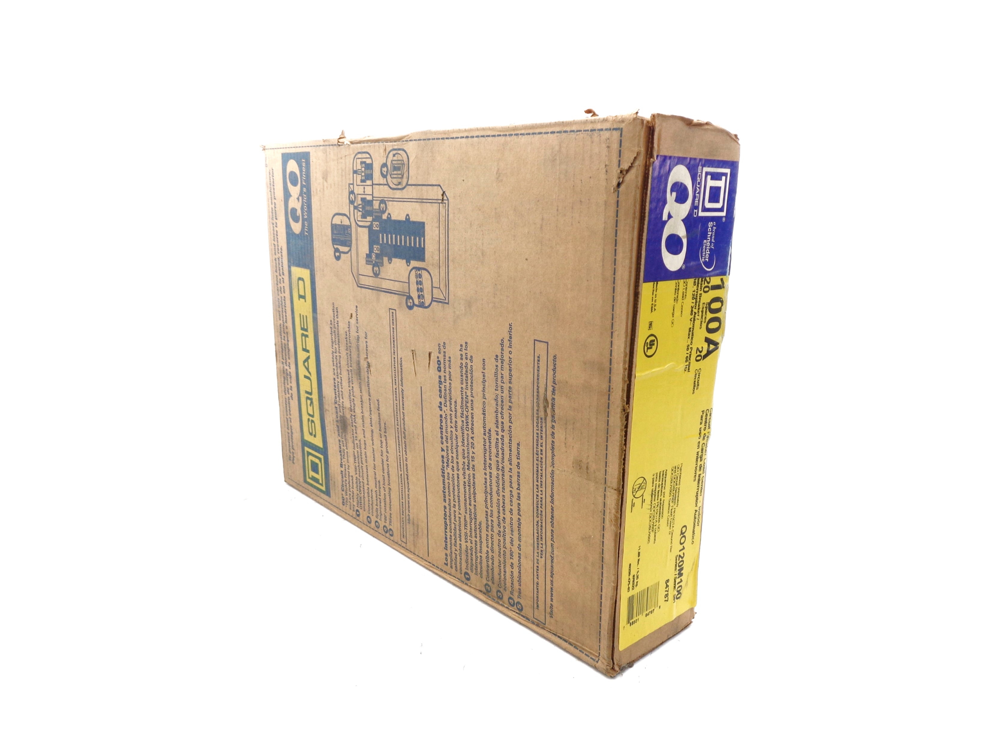 SQUARE D QO120M100 SER. S01 NSFS