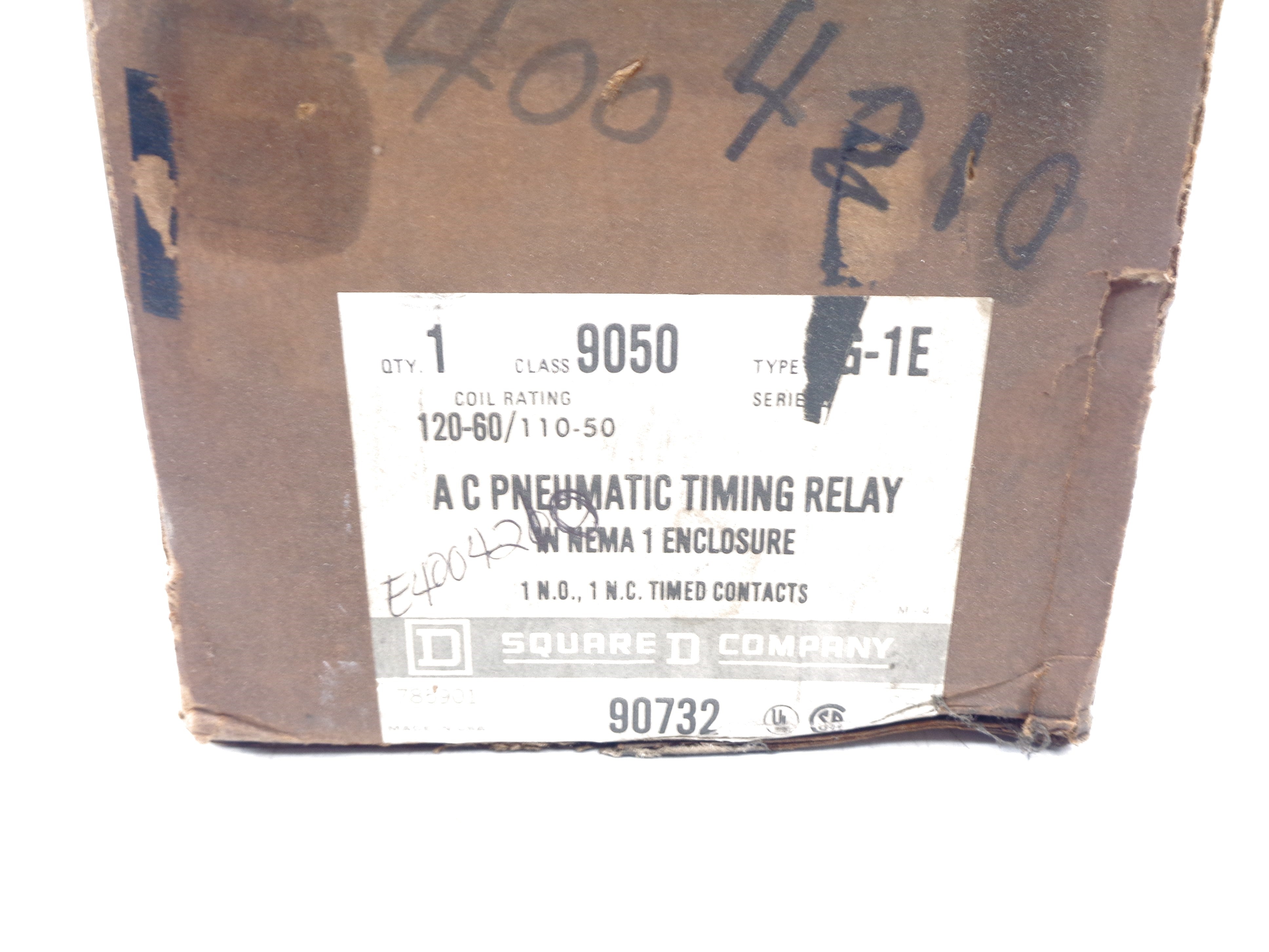 SQUARE D 9050G1E 120V NSMP