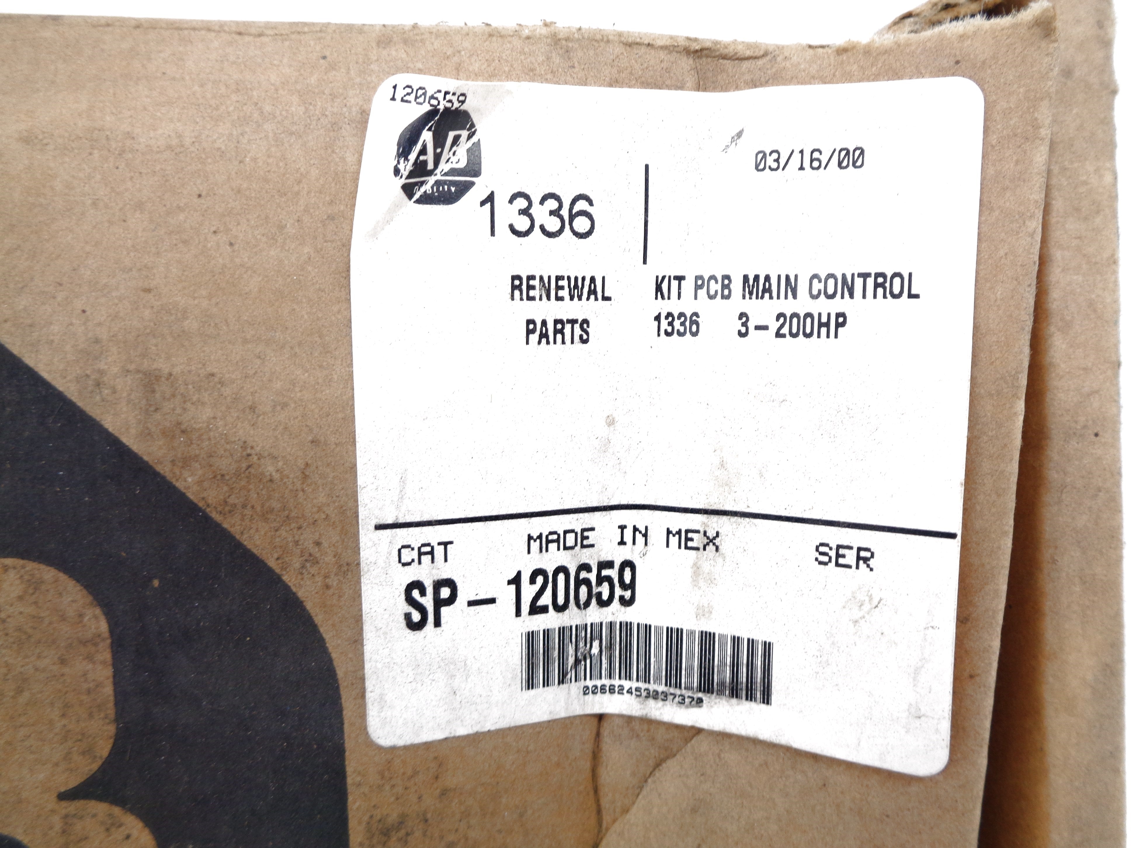 INDUSTRIAL SPARE PART SP-120659 (BR/WH) NSMP