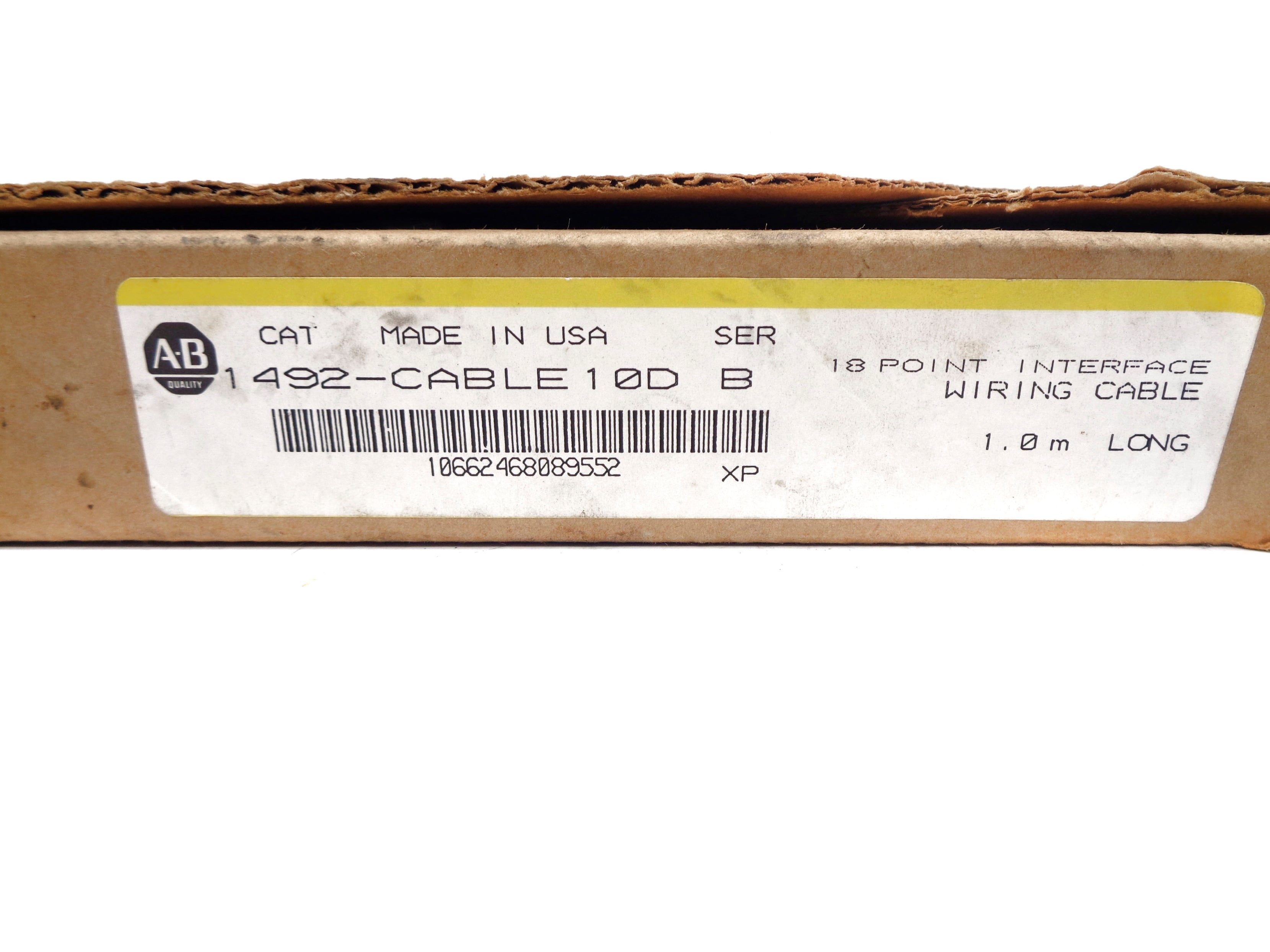 ALLEN BRADLEY 1492-CABLE10D SER. B (BR/YL) NSMP