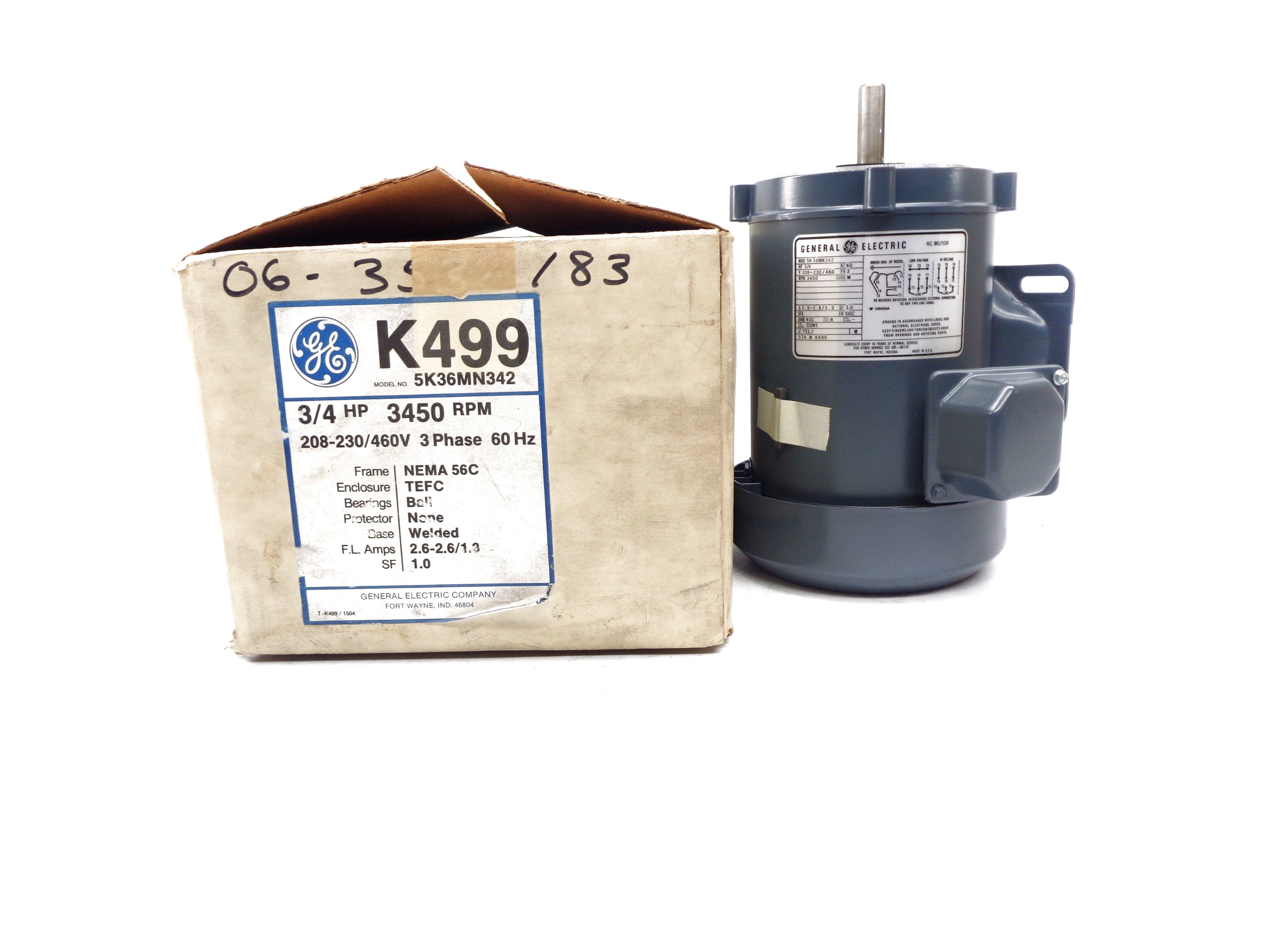 GENERAL ELECTRIC 5K36MN342 NSMP