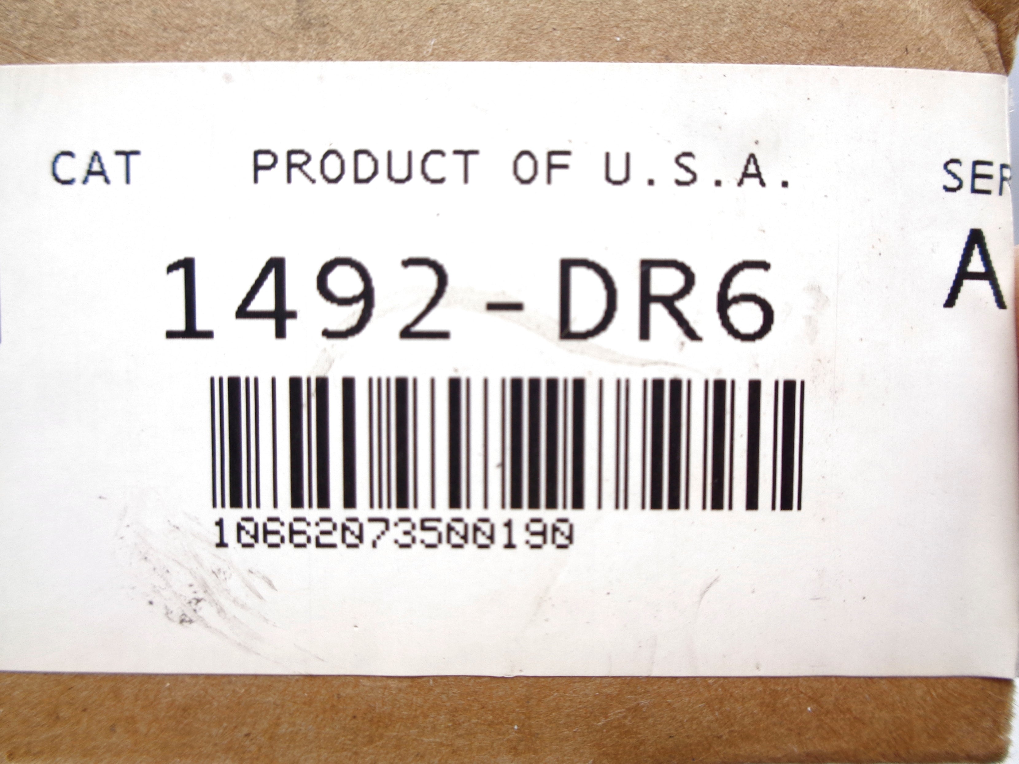 ALLEN BRADLEY 1492-DR6 SER. A (PKG OF 2) (BR/WH) NSMP