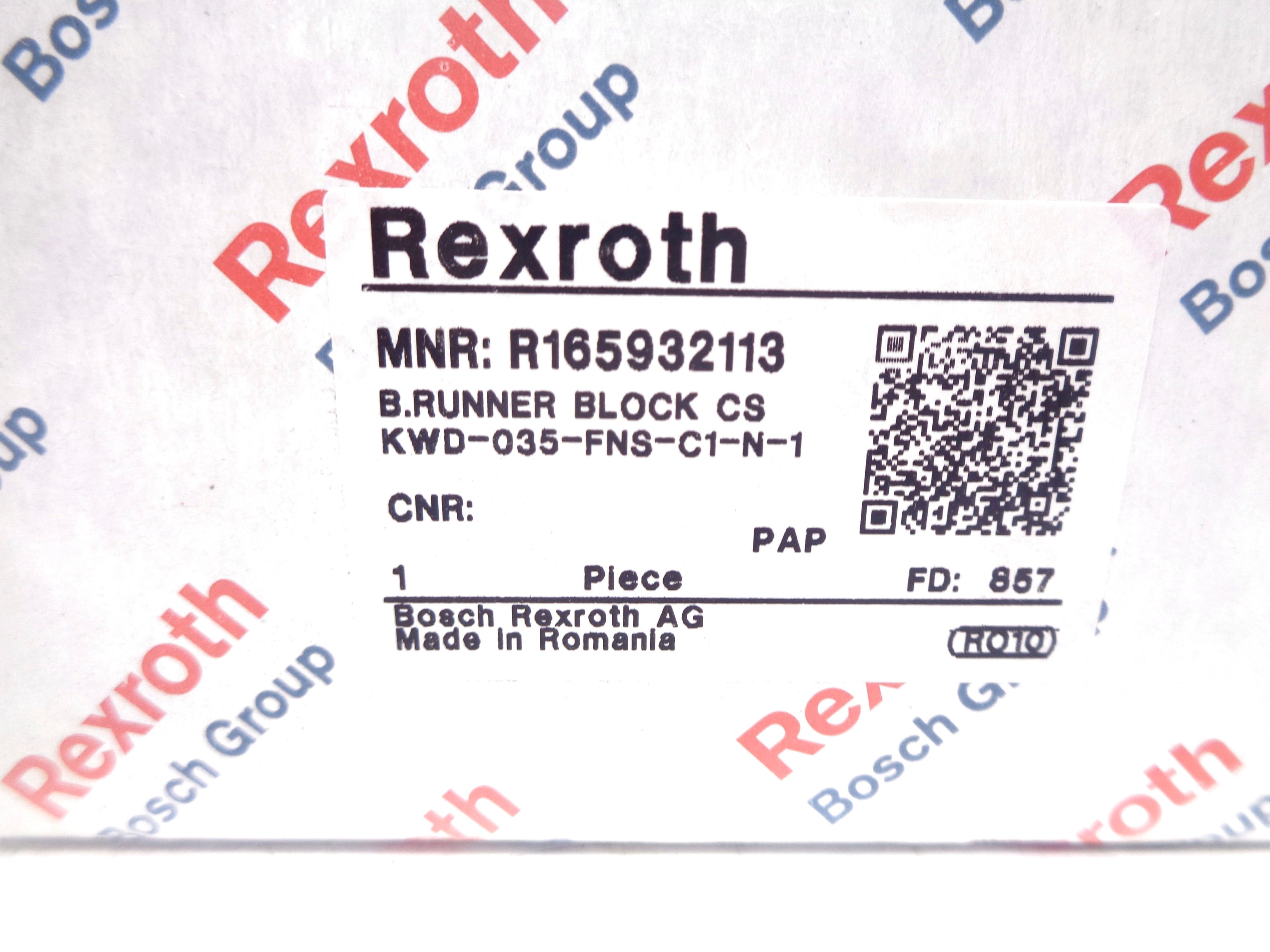 REXROTH KWD-035-FNS-C1-N-1 R165932113 NSMP