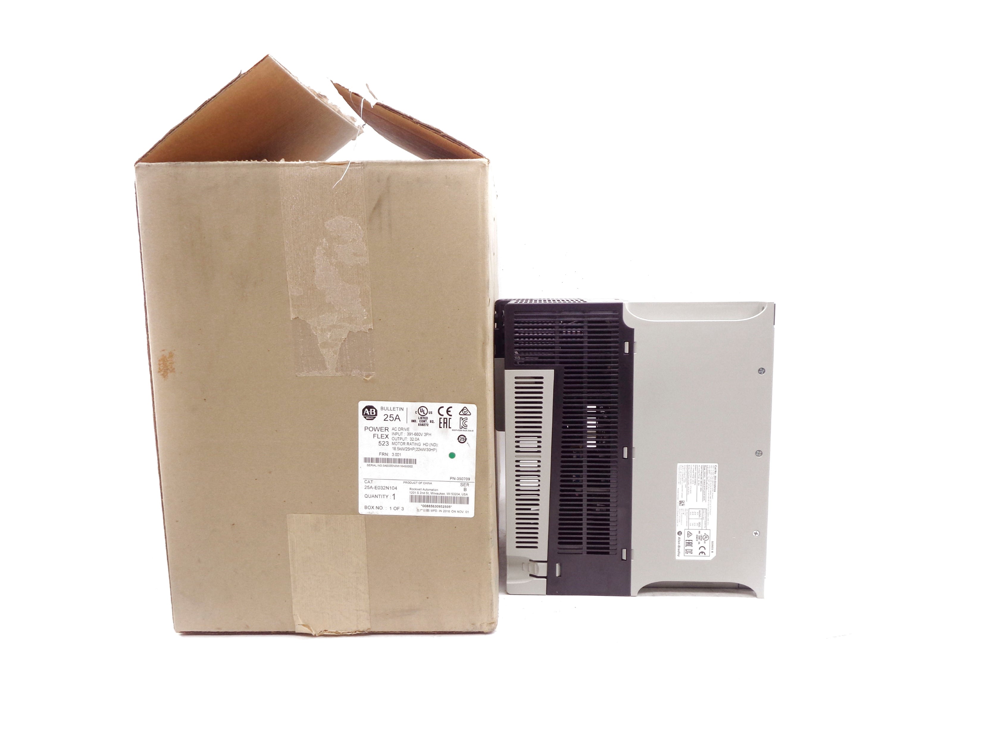 ALLEN BRADLEY 25A-E032N104 SER. B F/W 3.001 NSMP