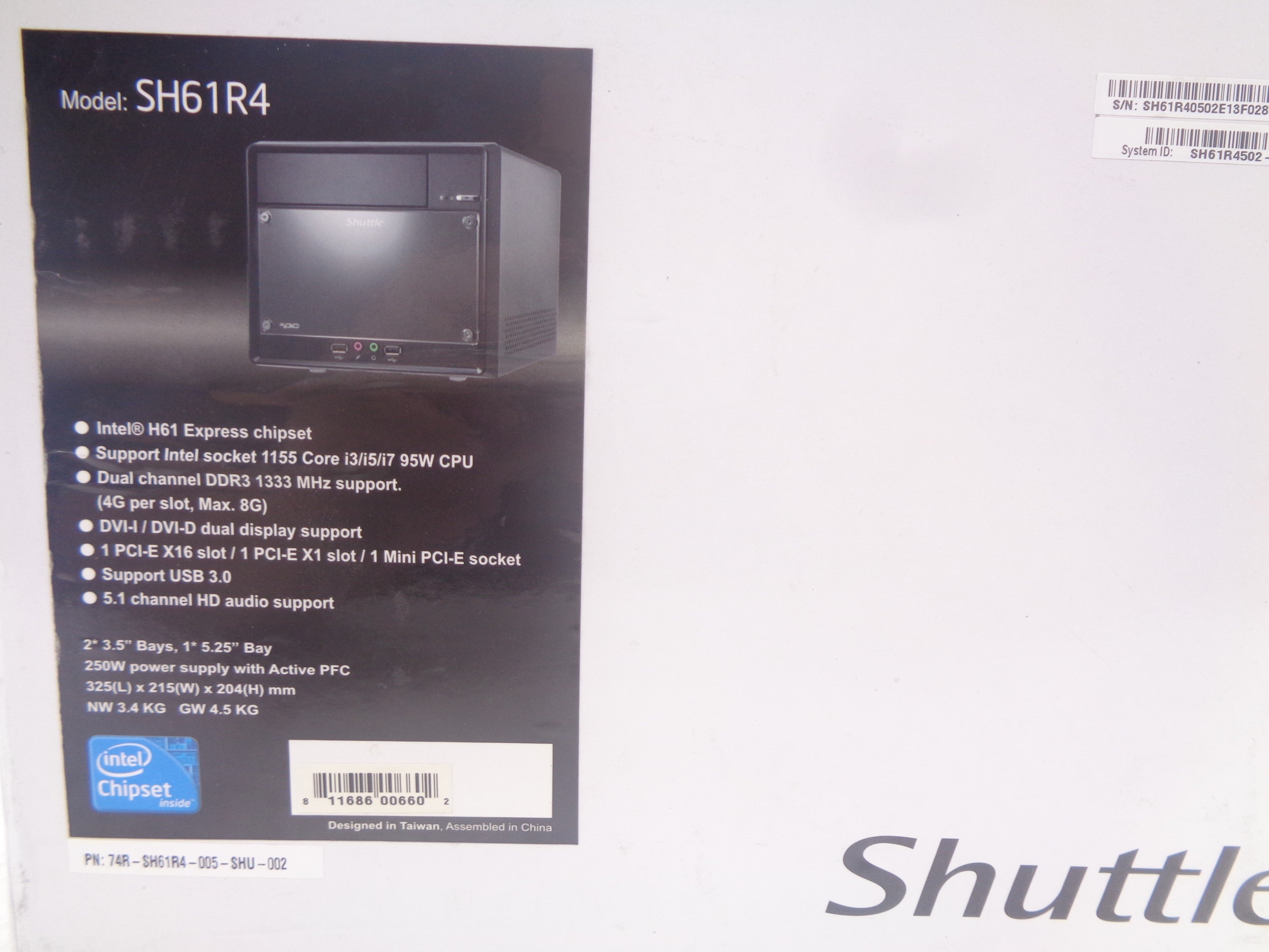 SHUTTLE SH61R44502-B2-00 NSMP