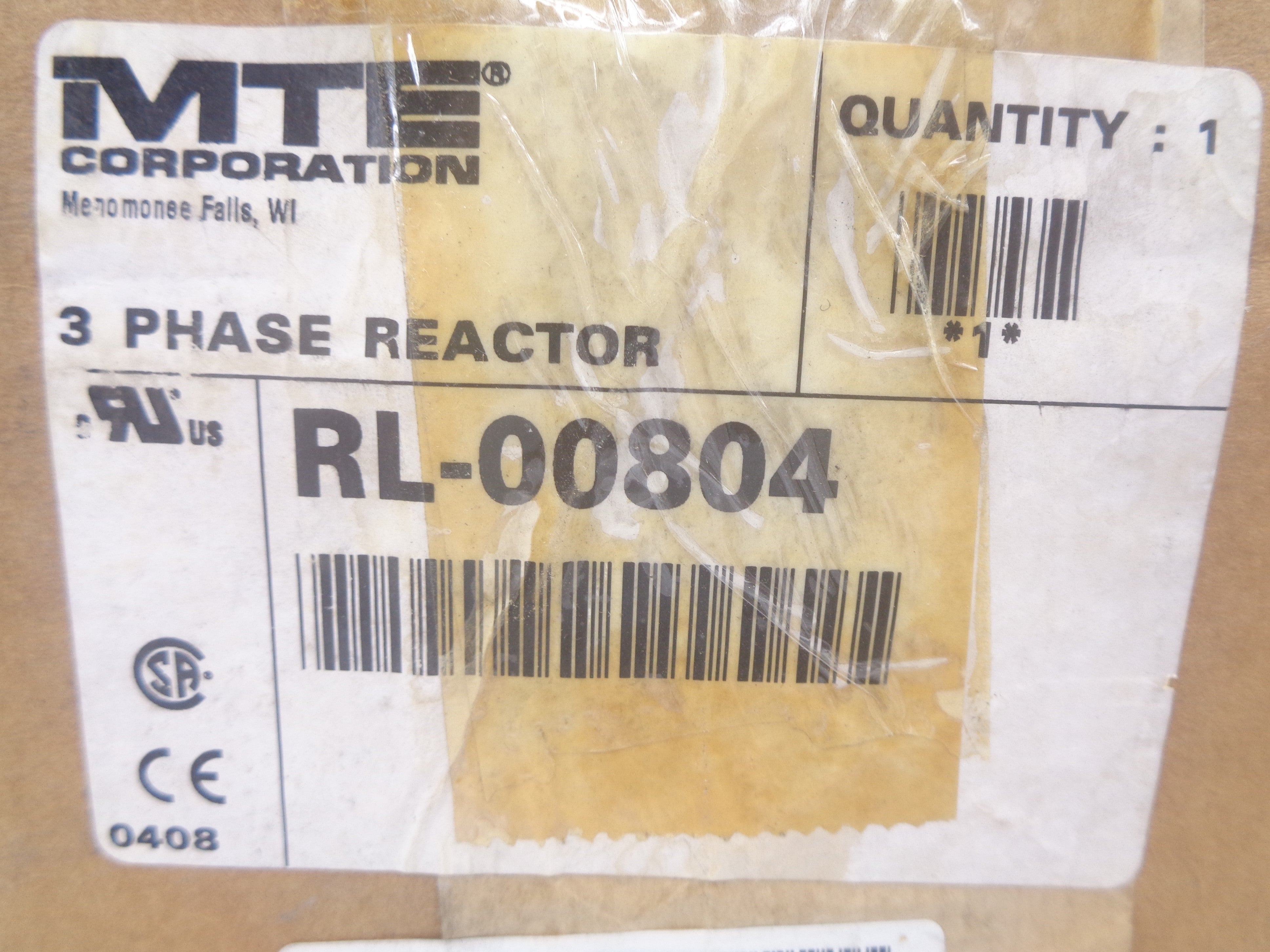 MTE RL-00804 NSMP