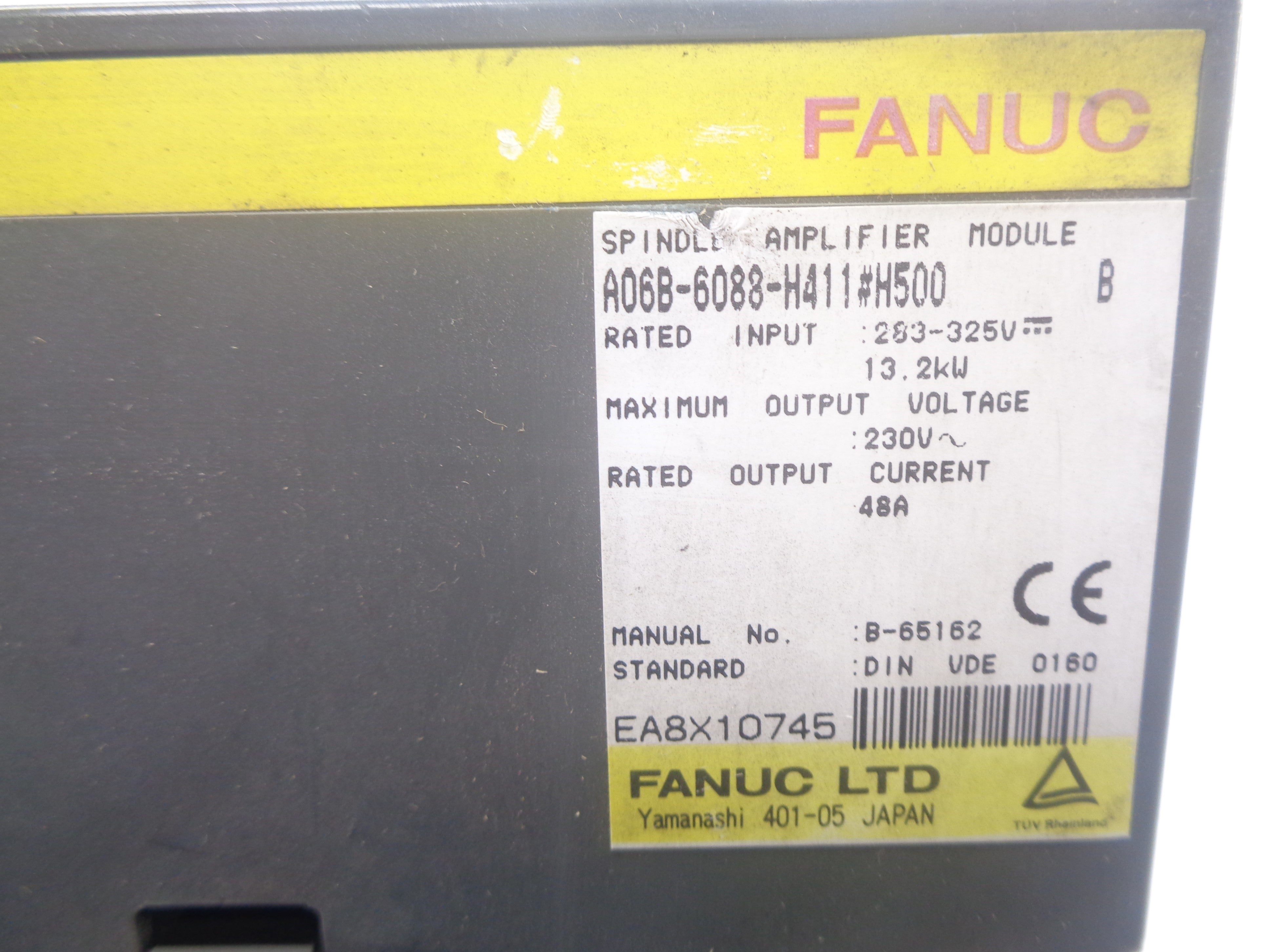 FANUC A06B-6088-H411#H500 UNMP