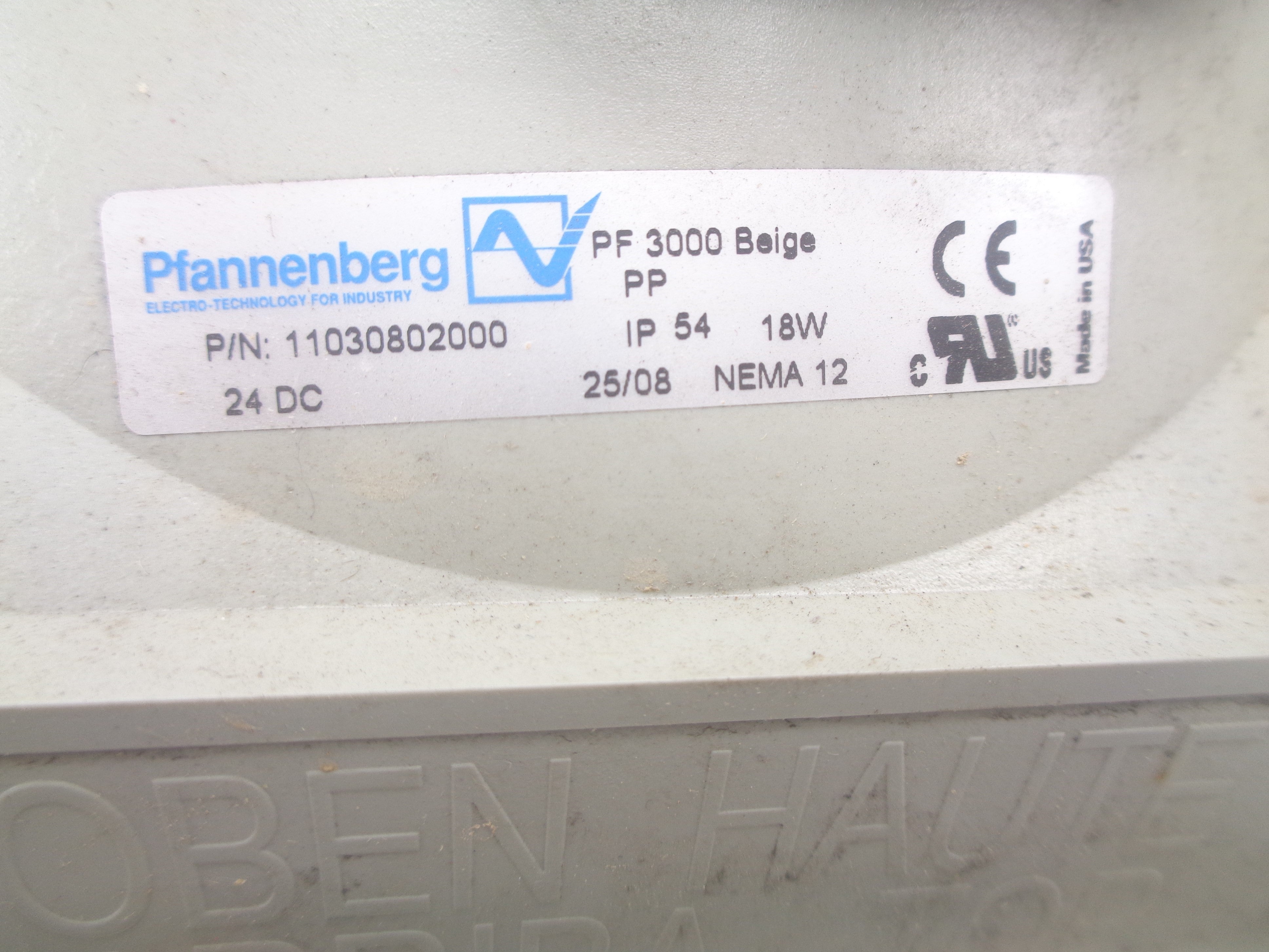 PFANNENBERG PF3000 UNMP