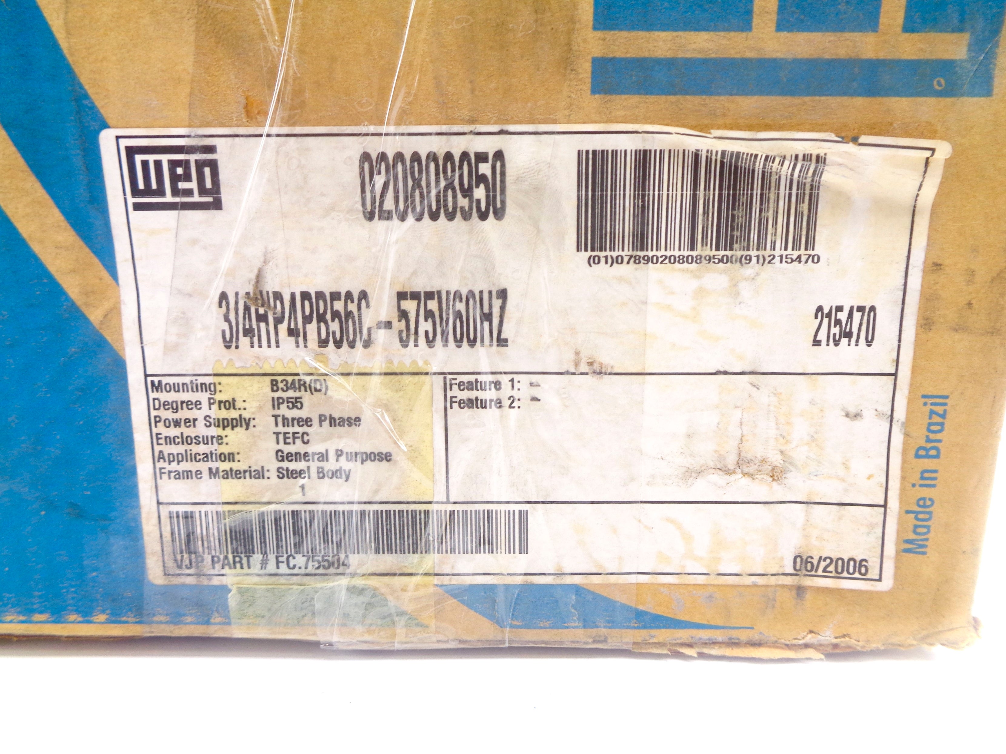 WEG 020808950 NSMP