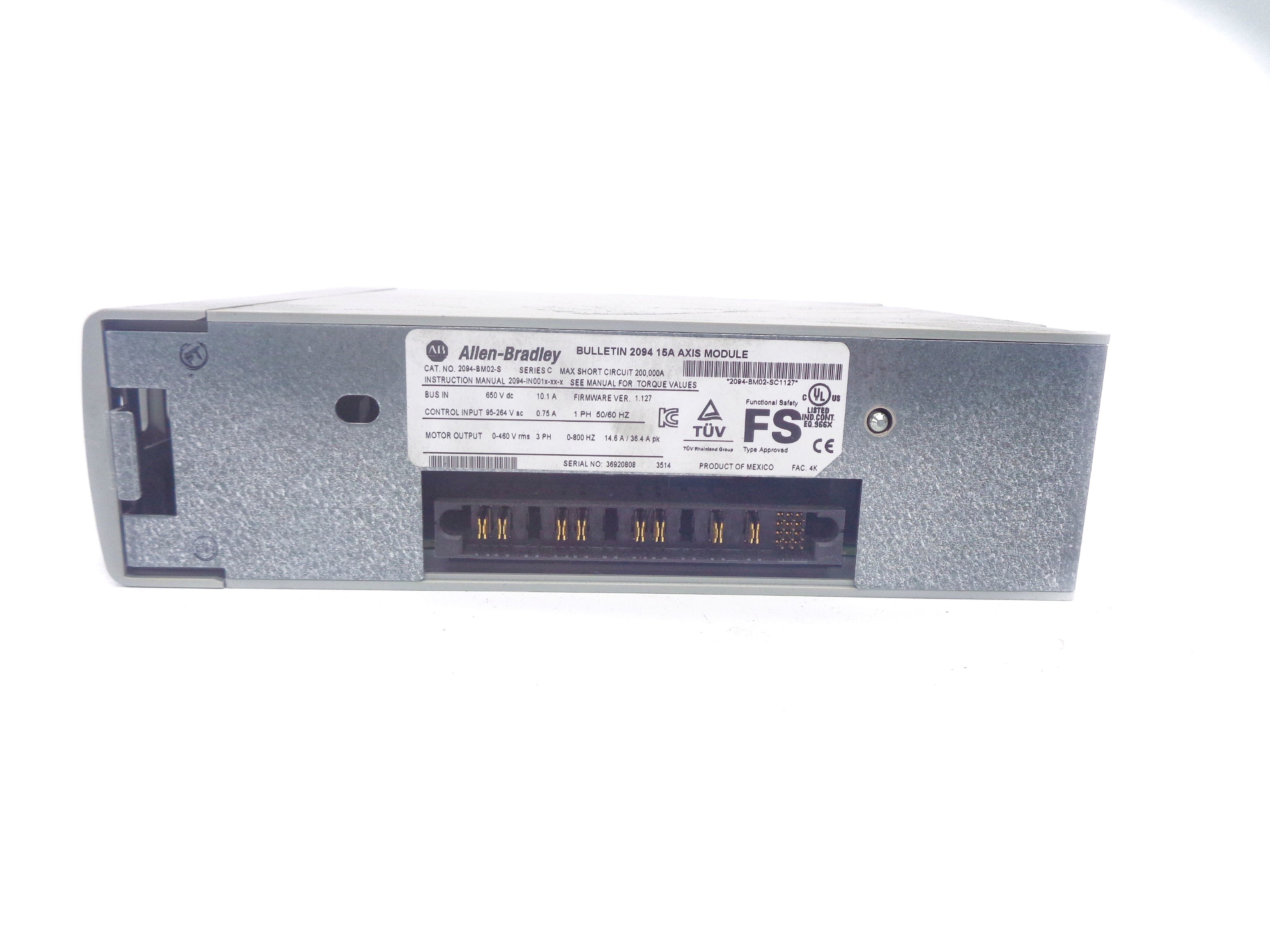 ALLEN BRADLEY 2094-BM02-S SER. C F/W 1.127 NSNP