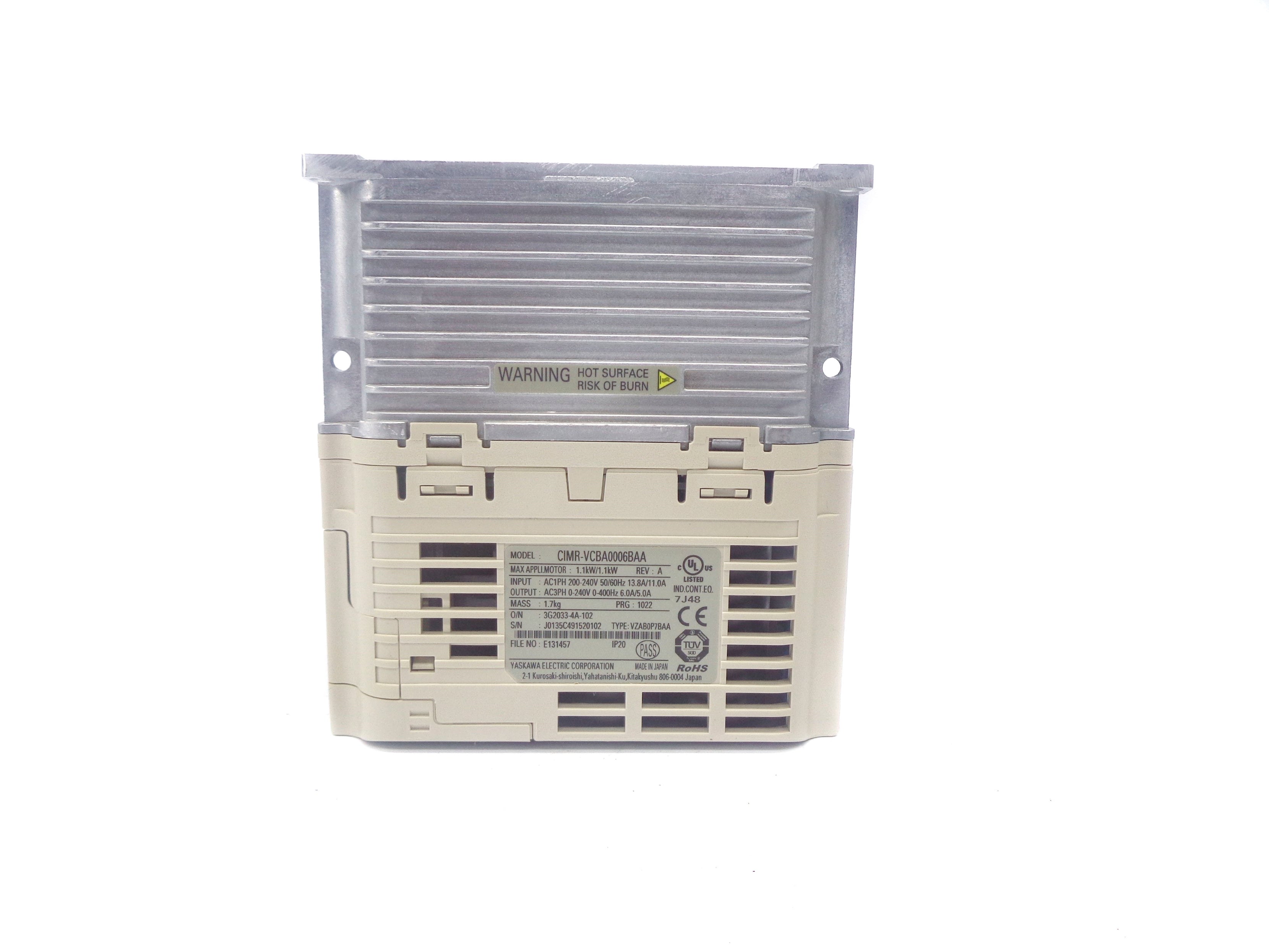 YASKAWA CIMR-VCBA0006BAA NSNP