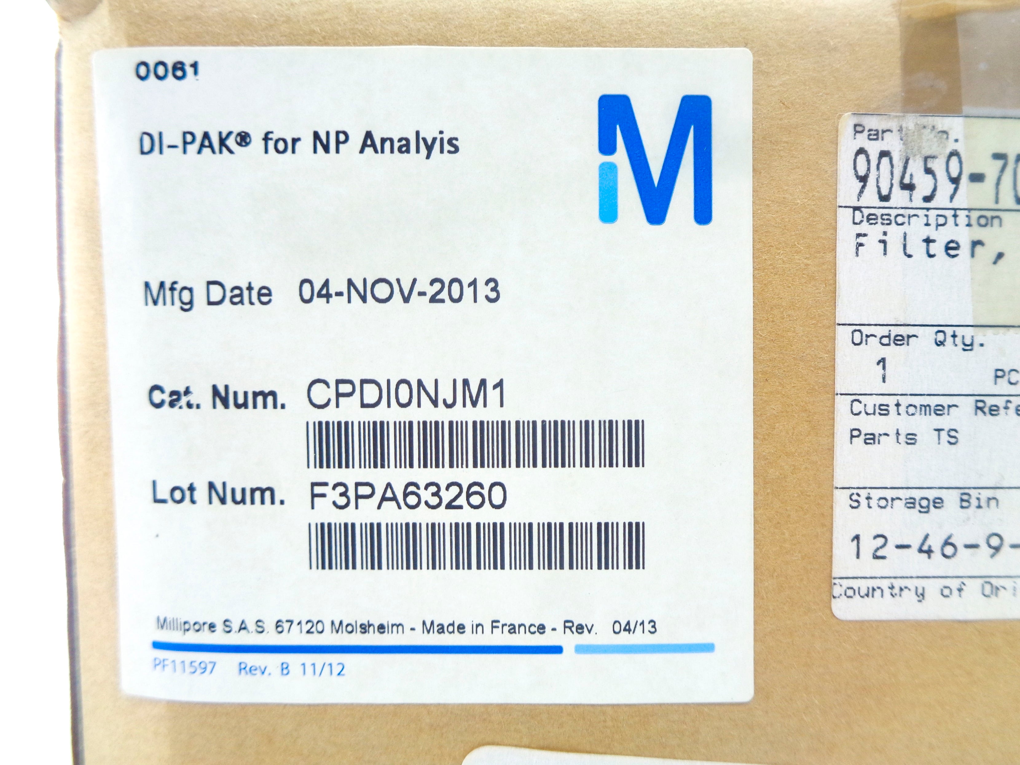 MILLIPORE CPDI0NJM1 NSMP