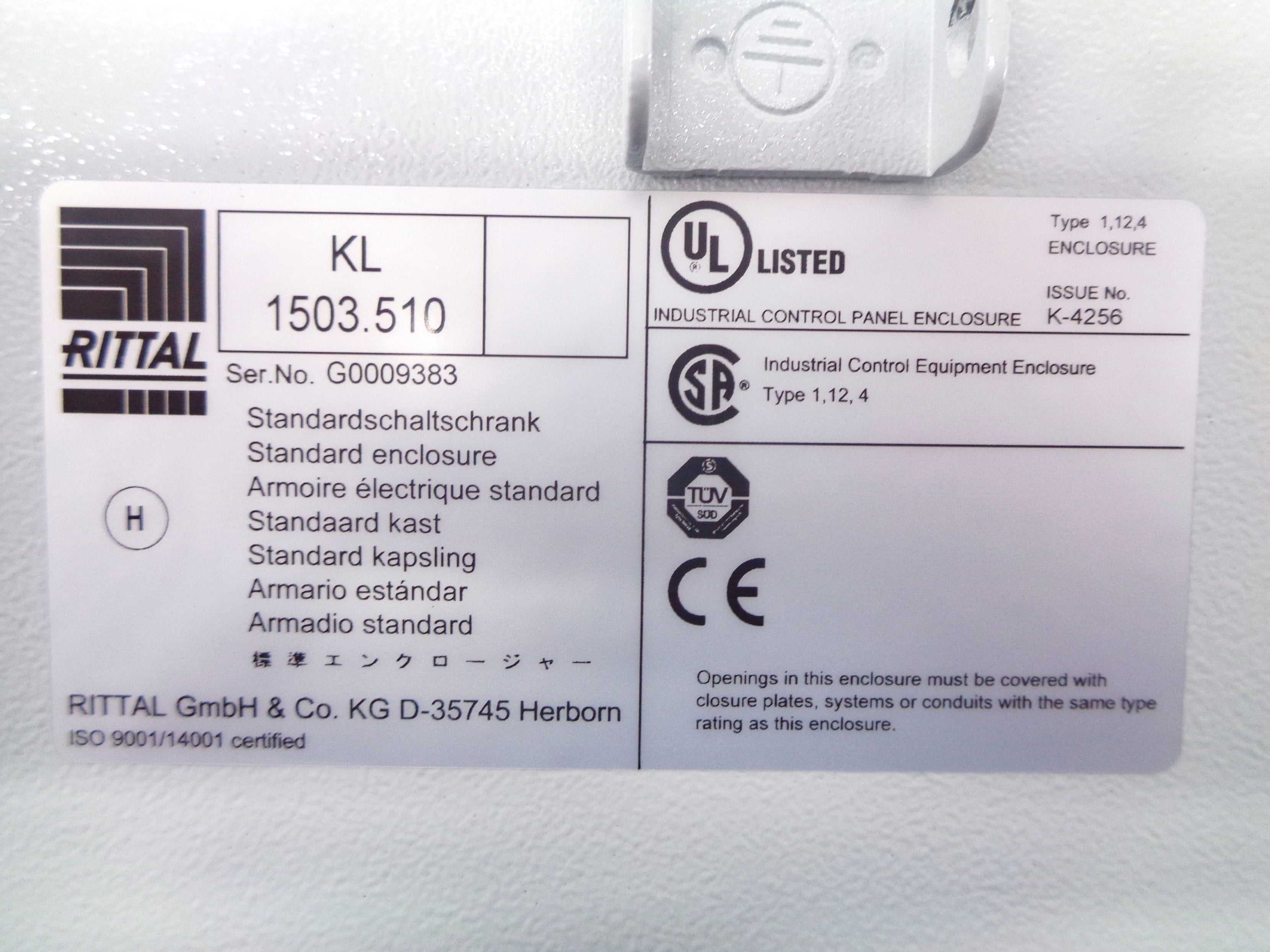 RITTAL KL1503.510 UNMP
