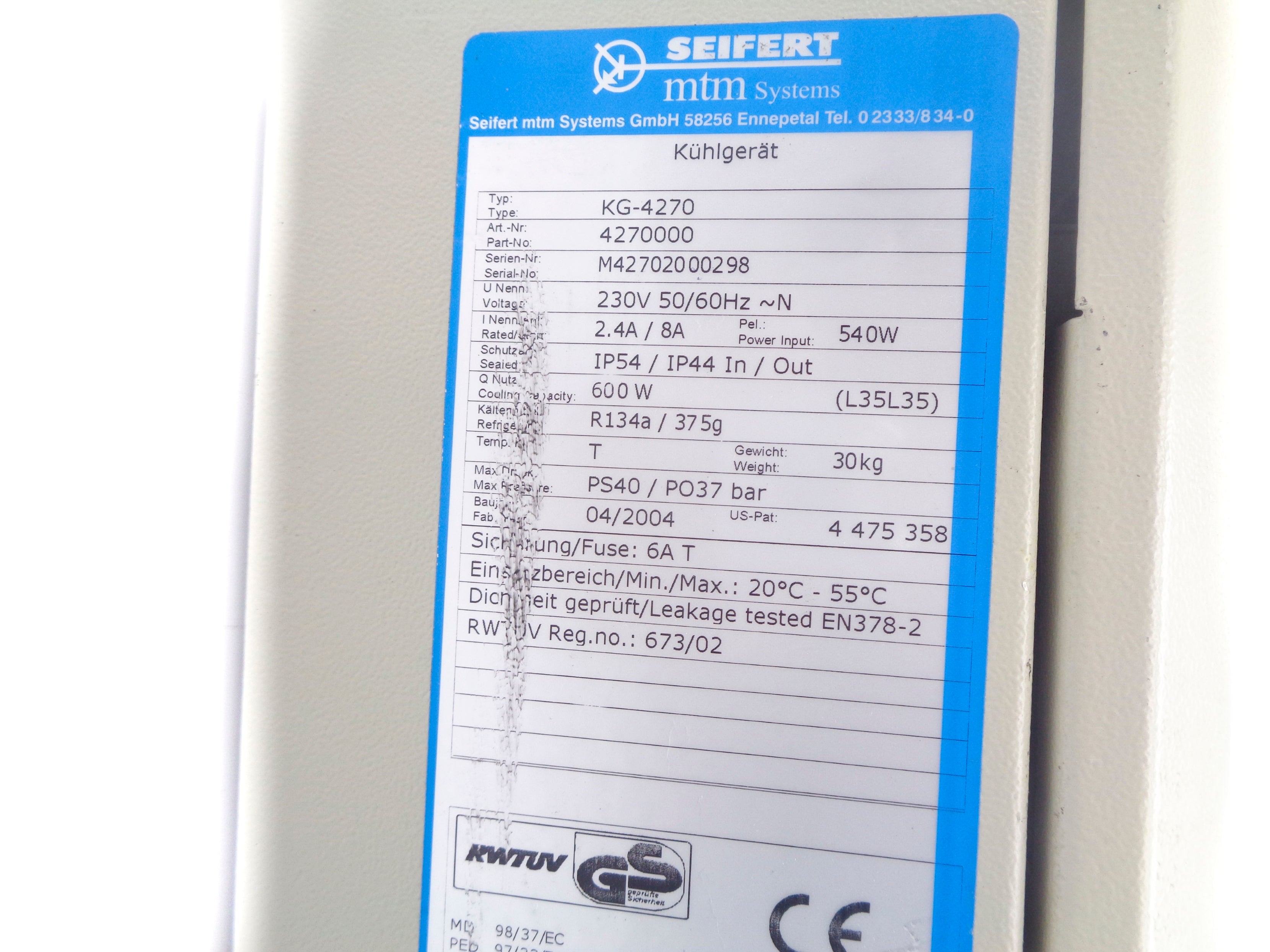 SEIFERT KG-4270 UNMP