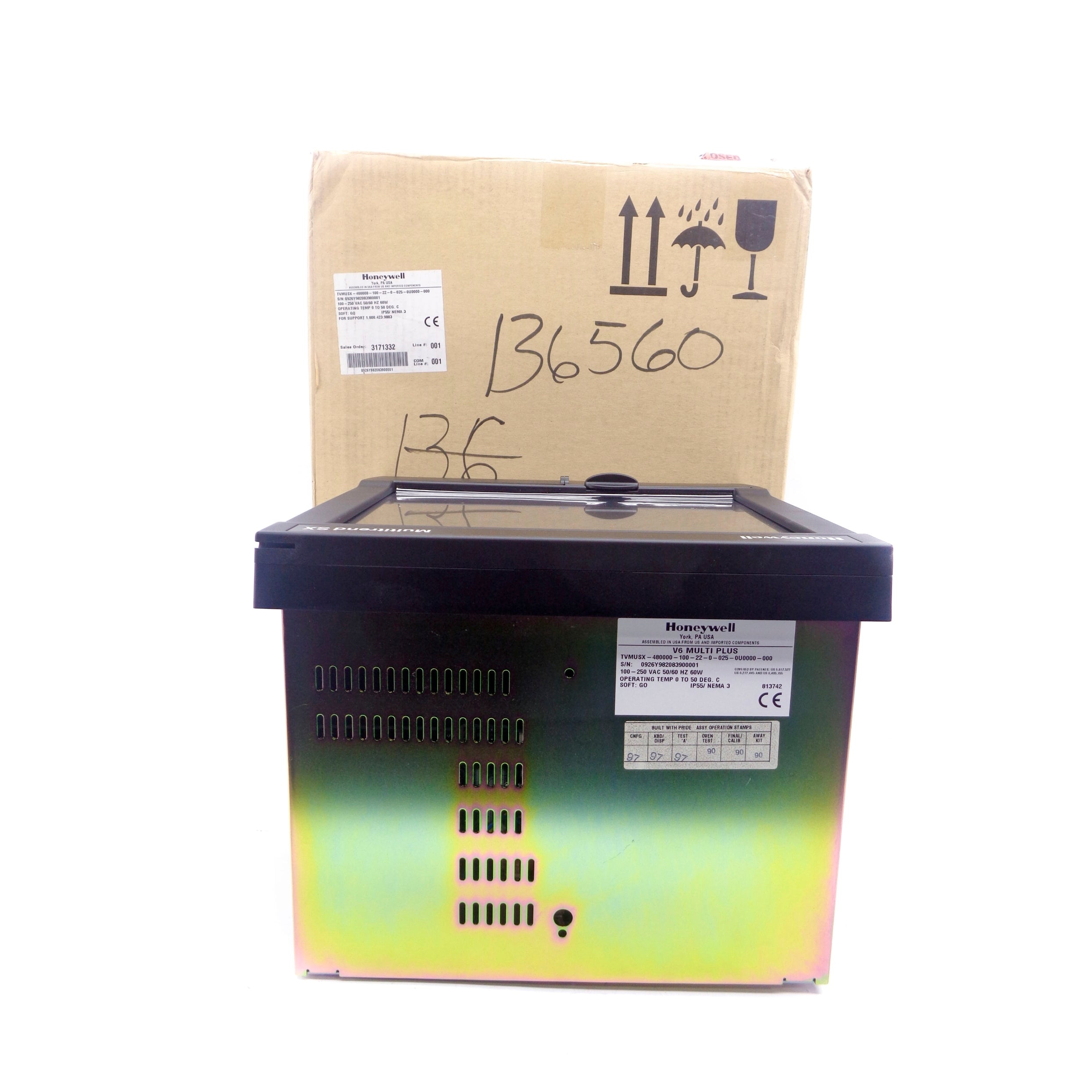 HONEYWELL TVMUSX-480000-100-22-0-025-0U0000-000 NSMP
