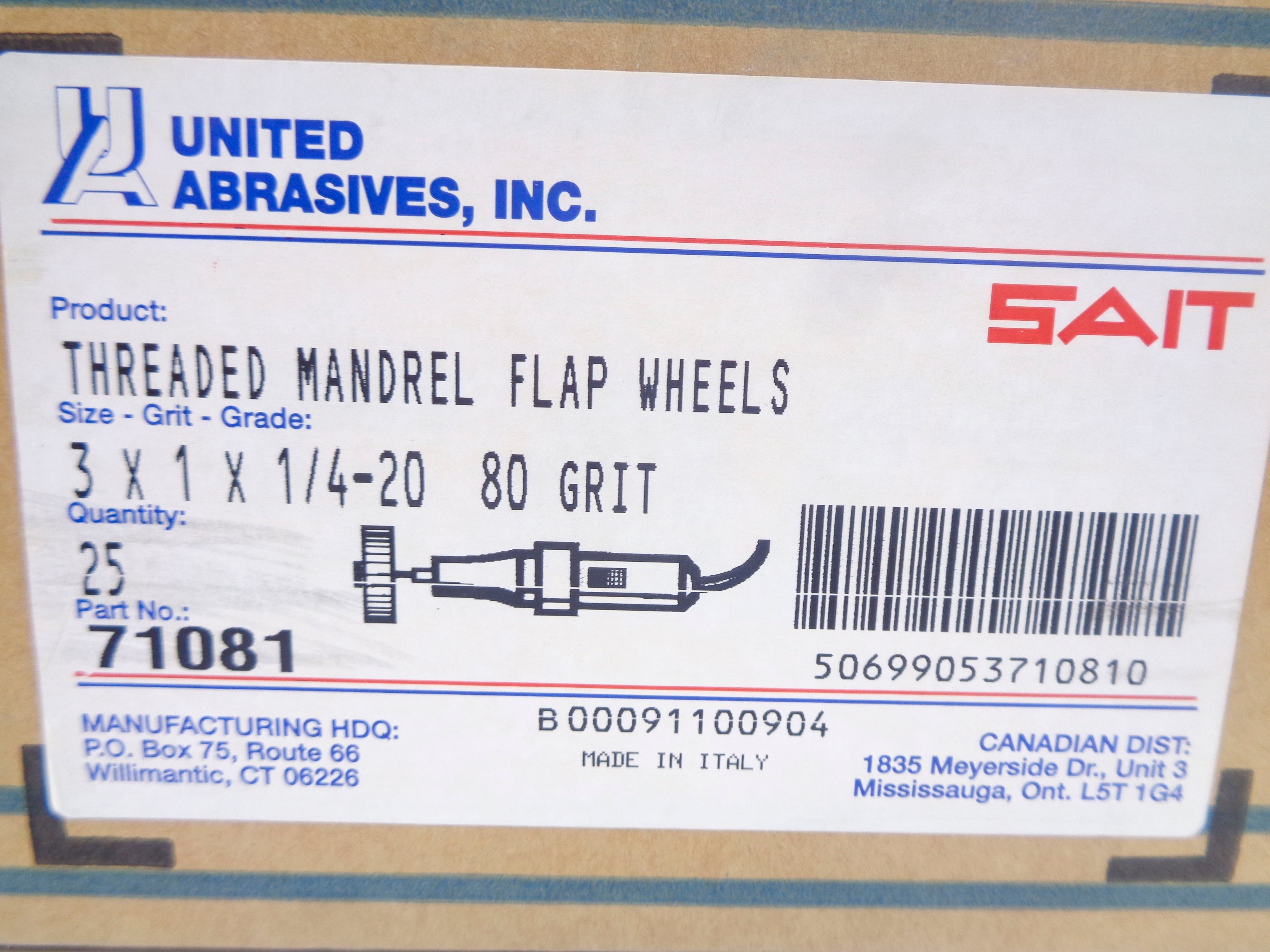 SAIT 71081 (PKG OF 25) NSMP