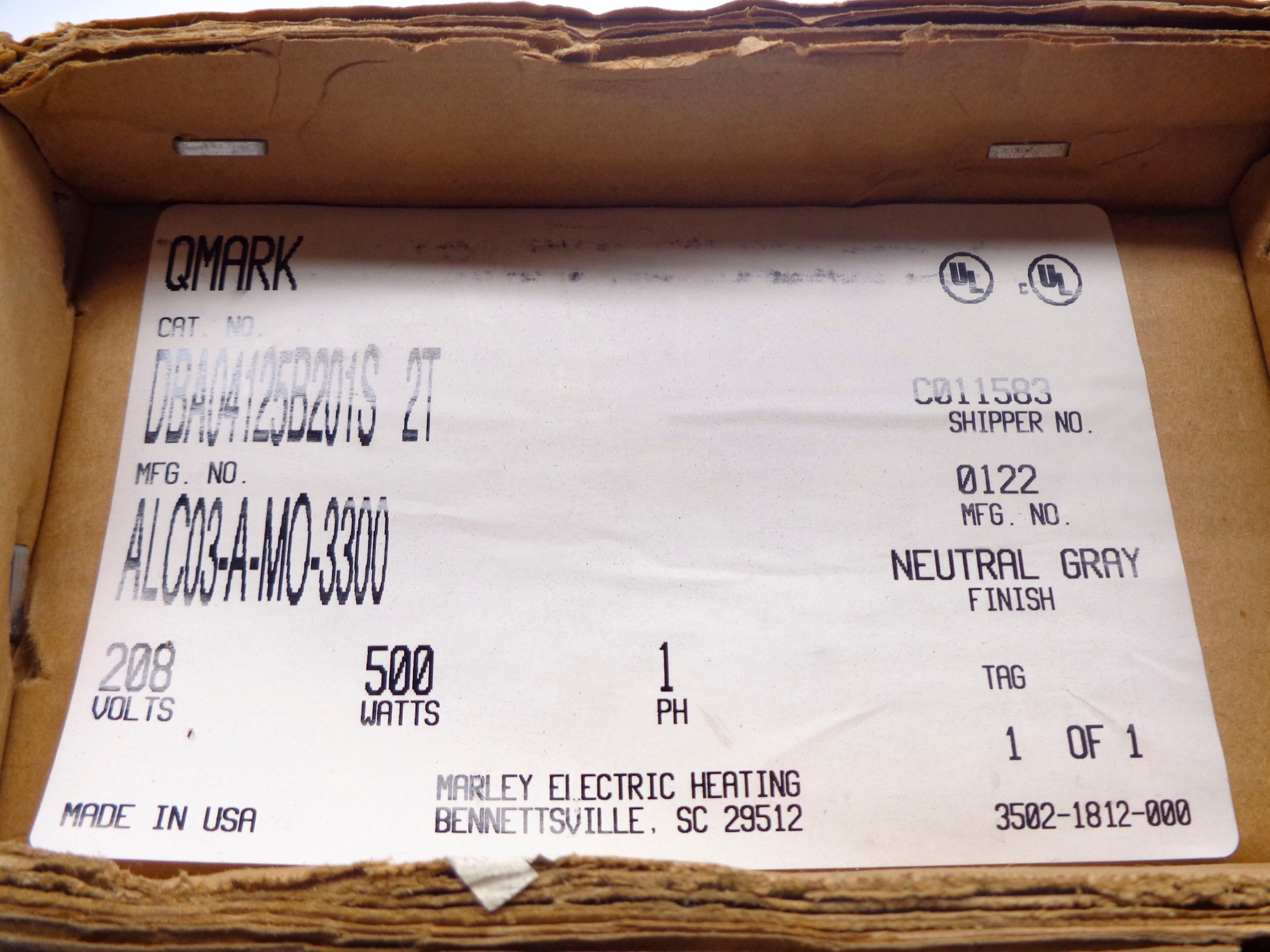 QMARK ALC03-A-MO-3300 NSMP