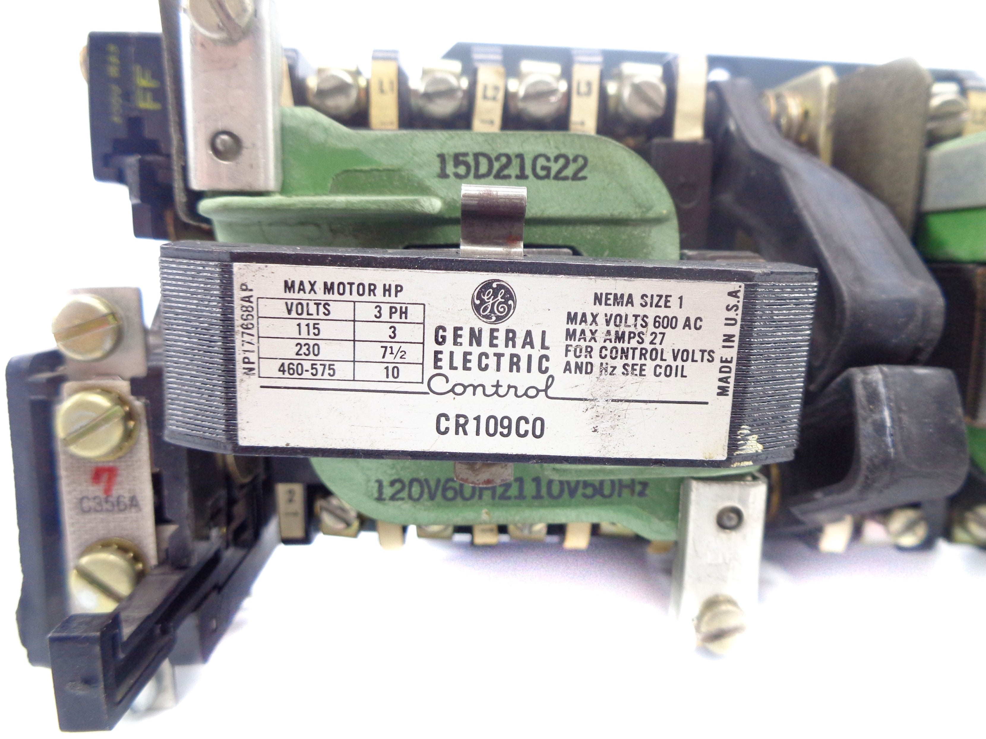 GENERAL ELECTRIC CR109C000BJA UNMP