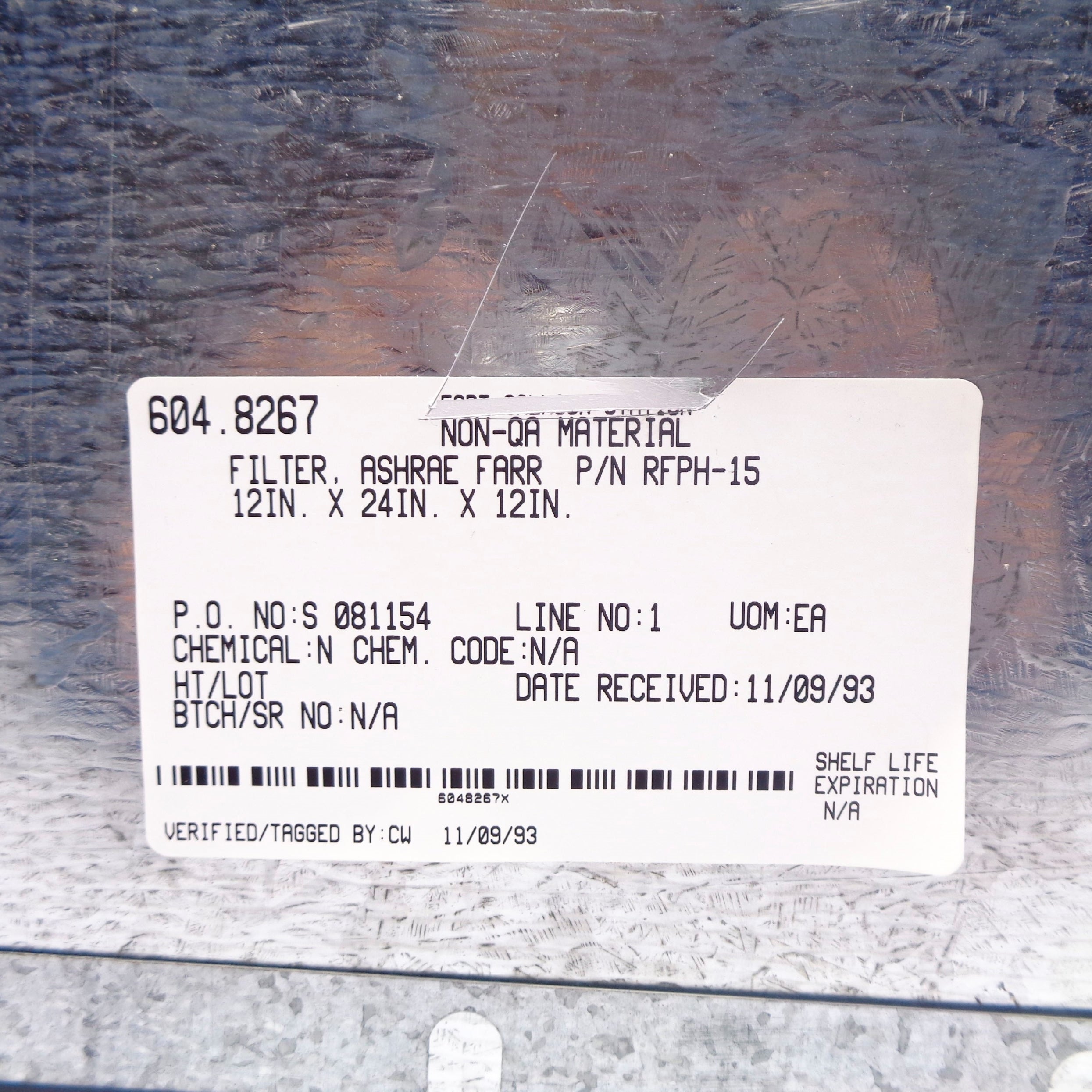 ASHRAE RFPH-15 NSNP