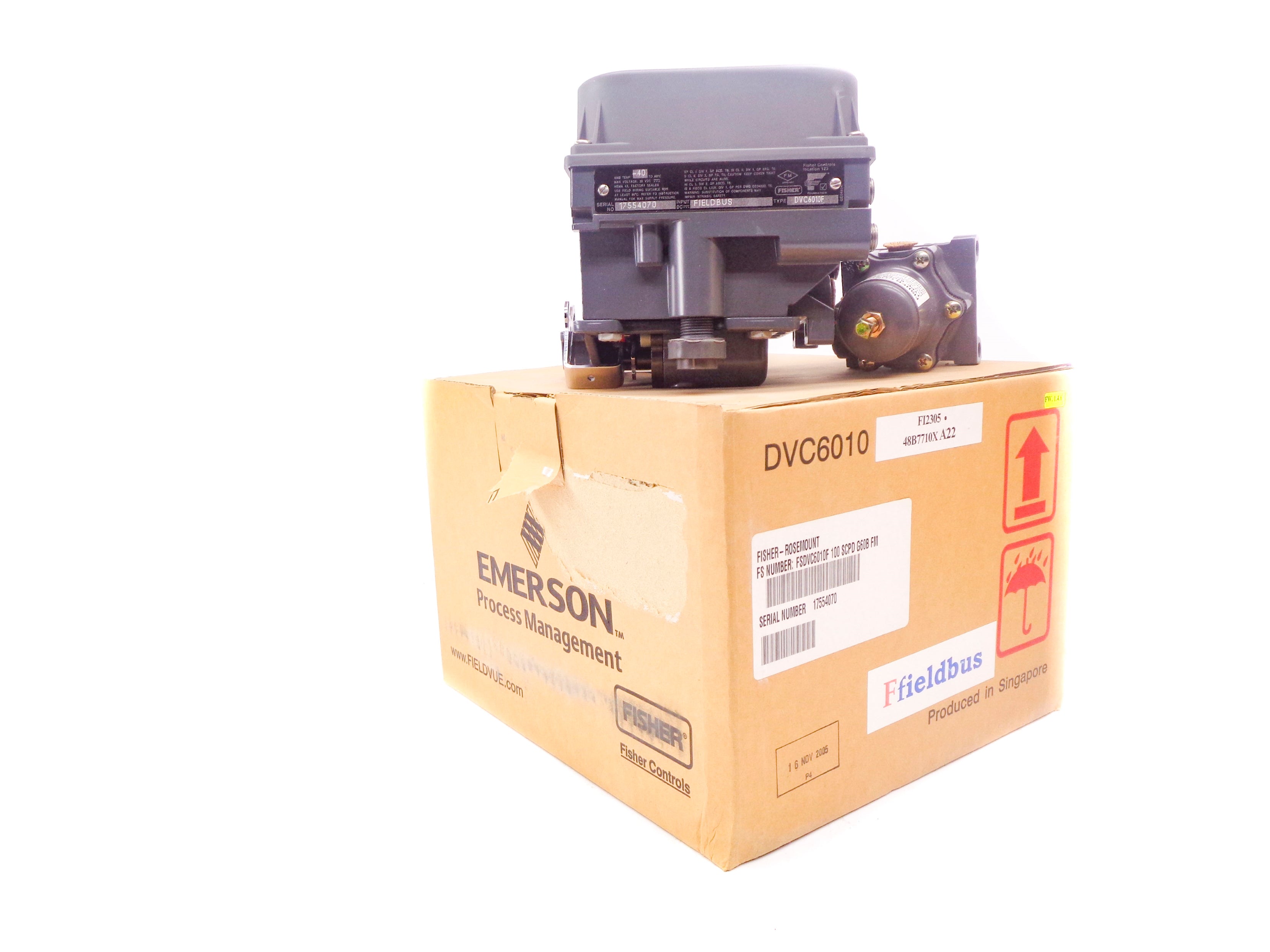 FISHER DVC6010F NSMP